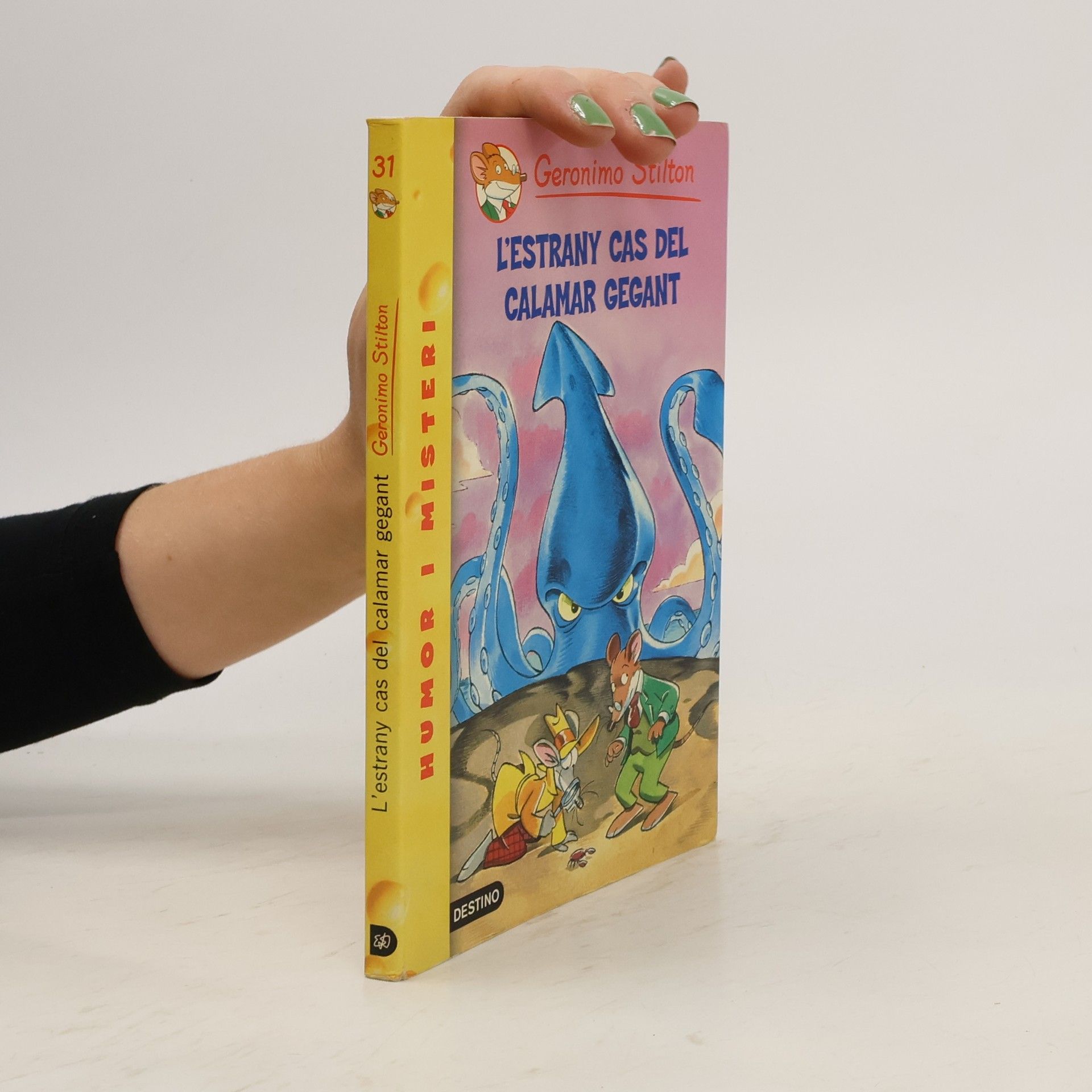 Geronimo Stilton L'estrany cas del calamar gegant