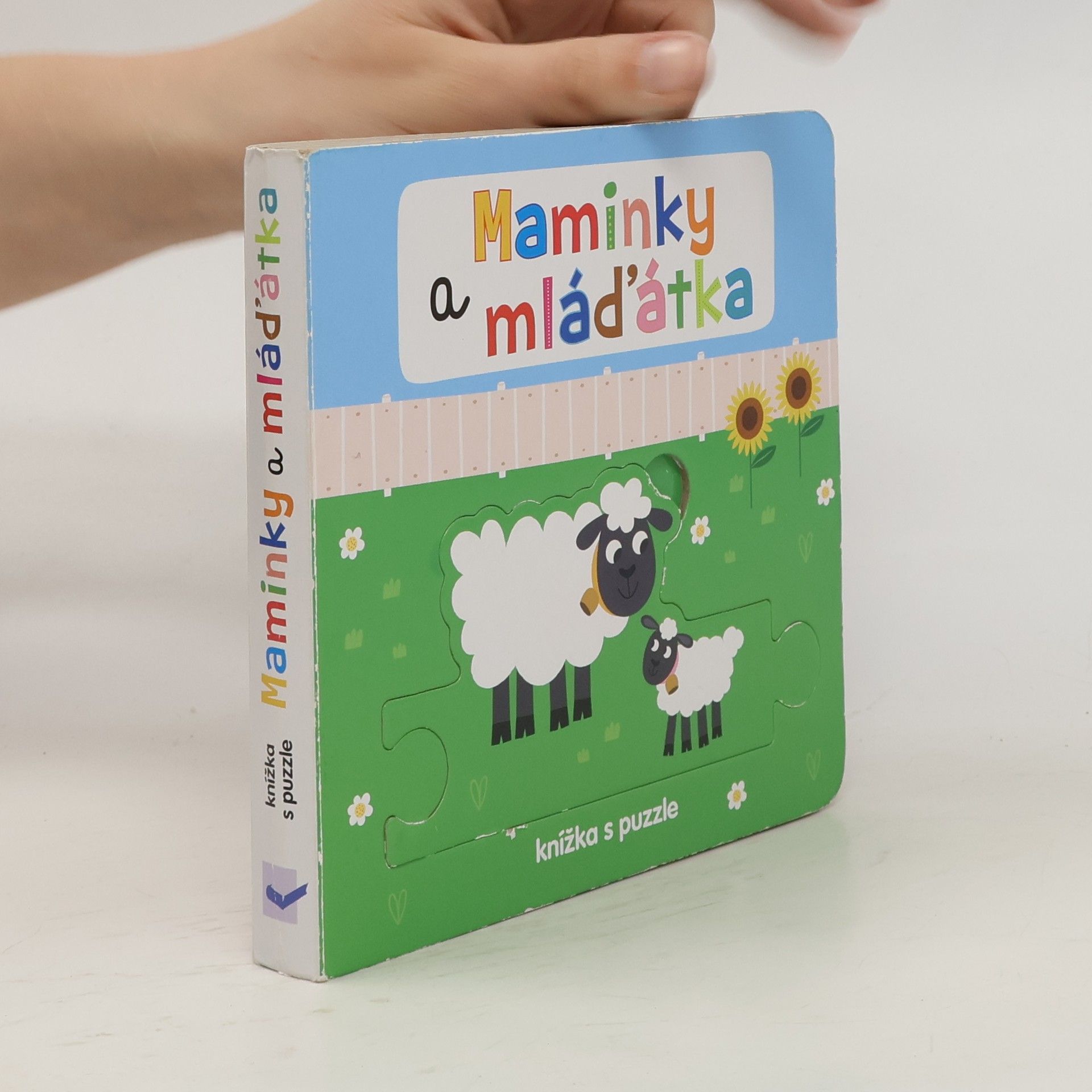 AA.VV. Maminky a mláďátka - Knížka s puzzle