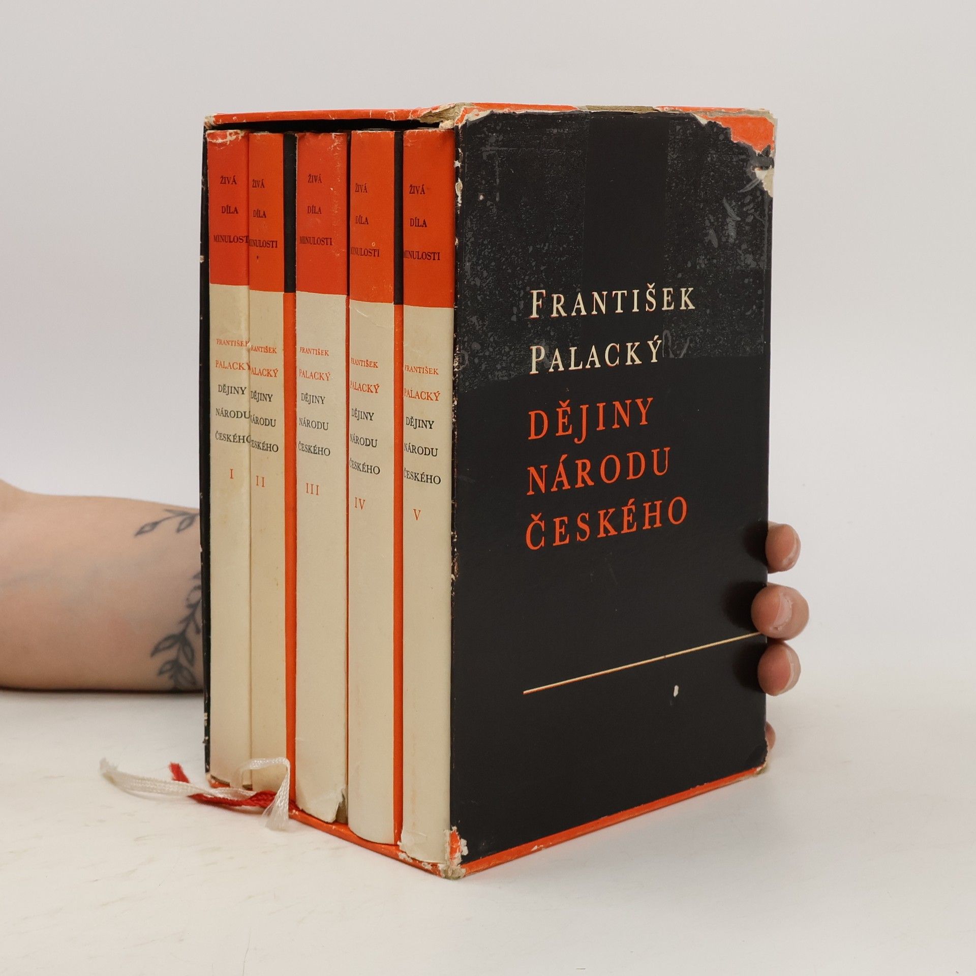 František Palacký Dějiny národu českého I. - V. díl