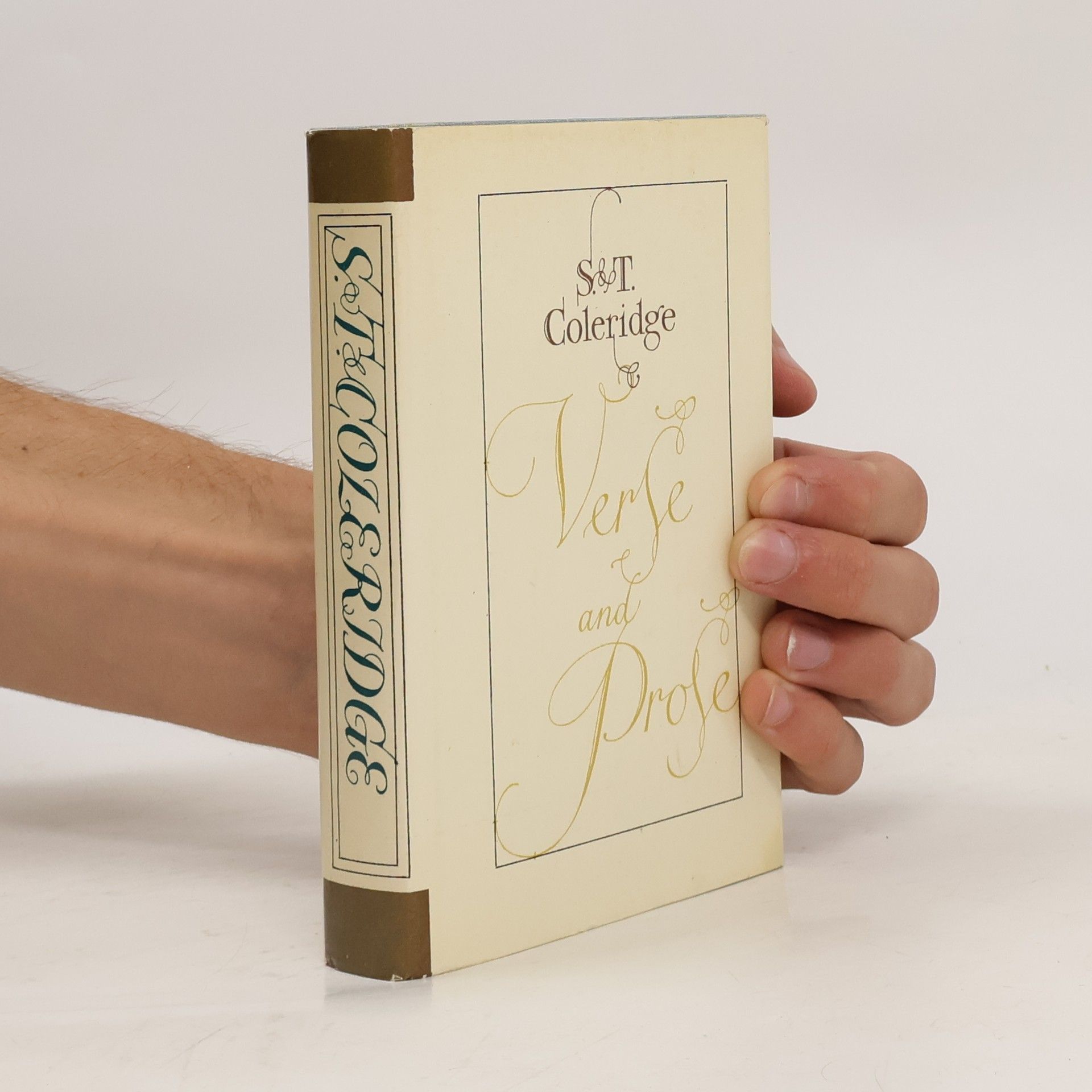 Samuel Taylor Coleridge Verse and Prose