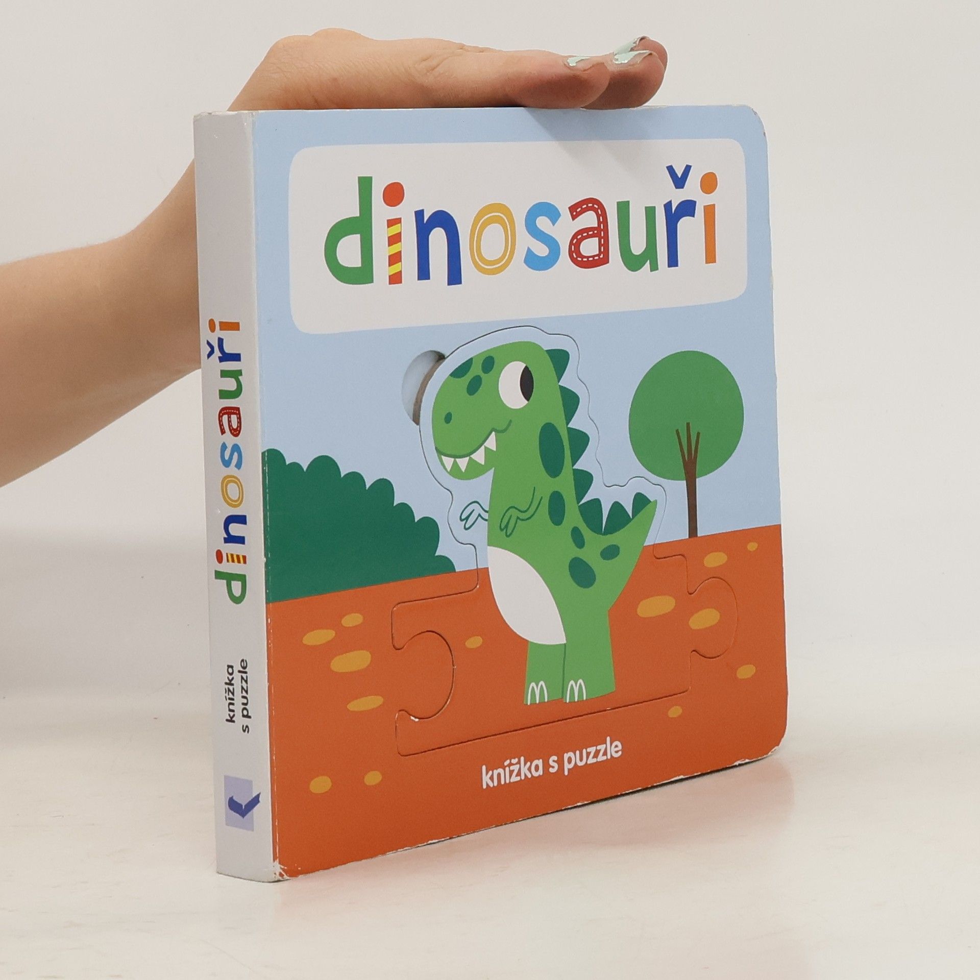 Beatrice Tinarelli Dinosauři - Knížka s puzzle