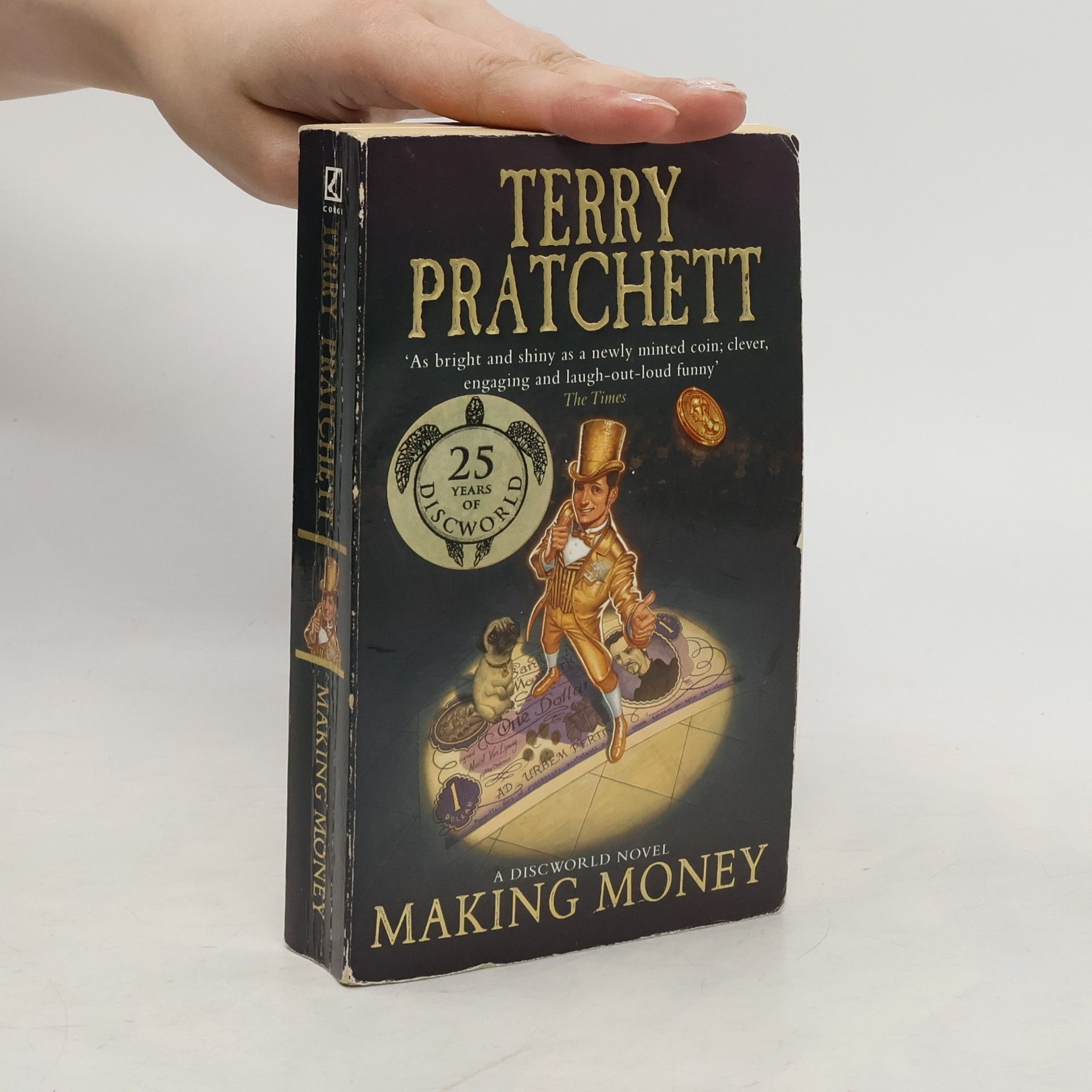 Terry Pratchett Making money