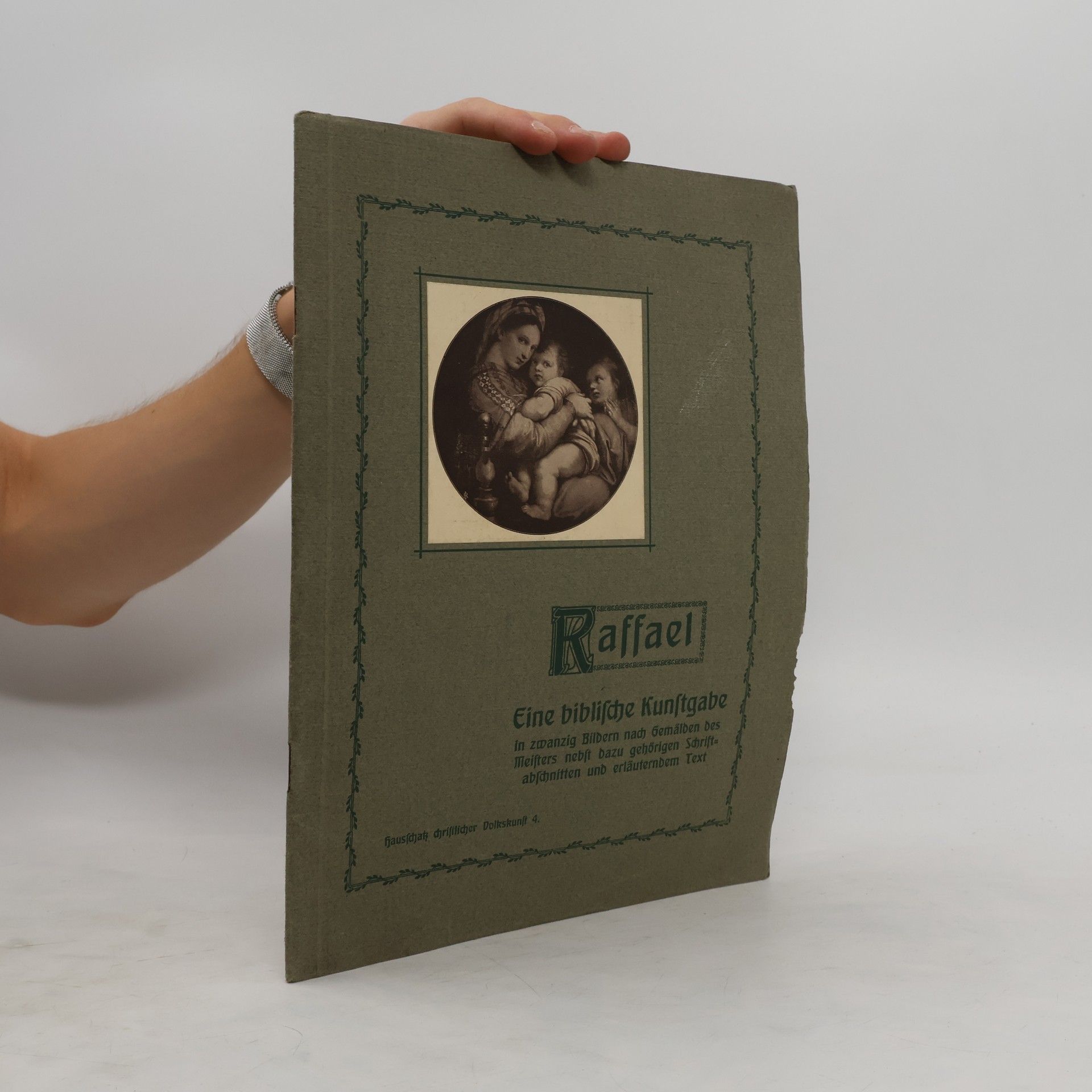 Rudolf Pfleiderer Raffael. Eine biblische Kunstgabe