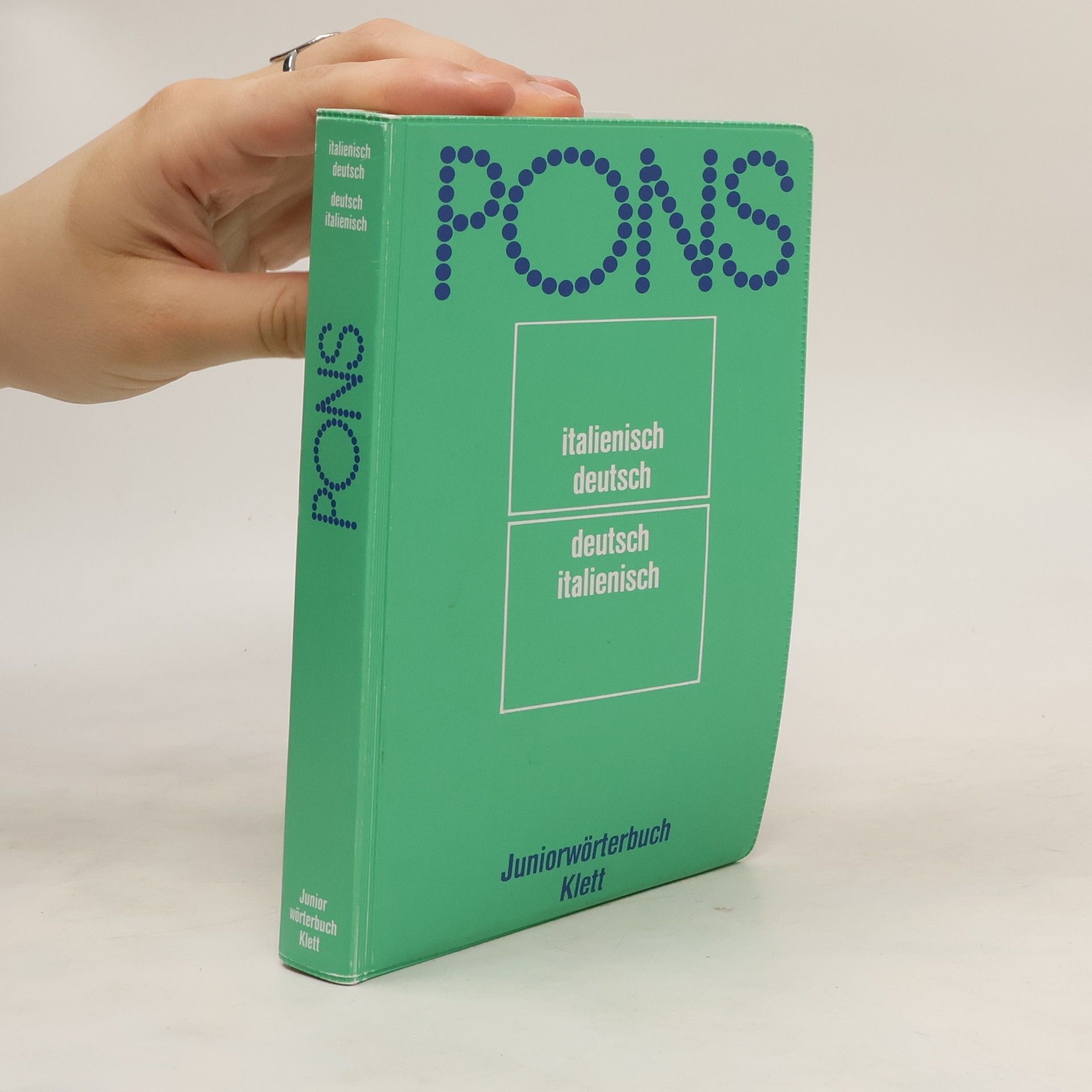 AA.VV. PONS. Juniorwörterbuch Italienisch - Deutsch, Deutsch - Italienisch.