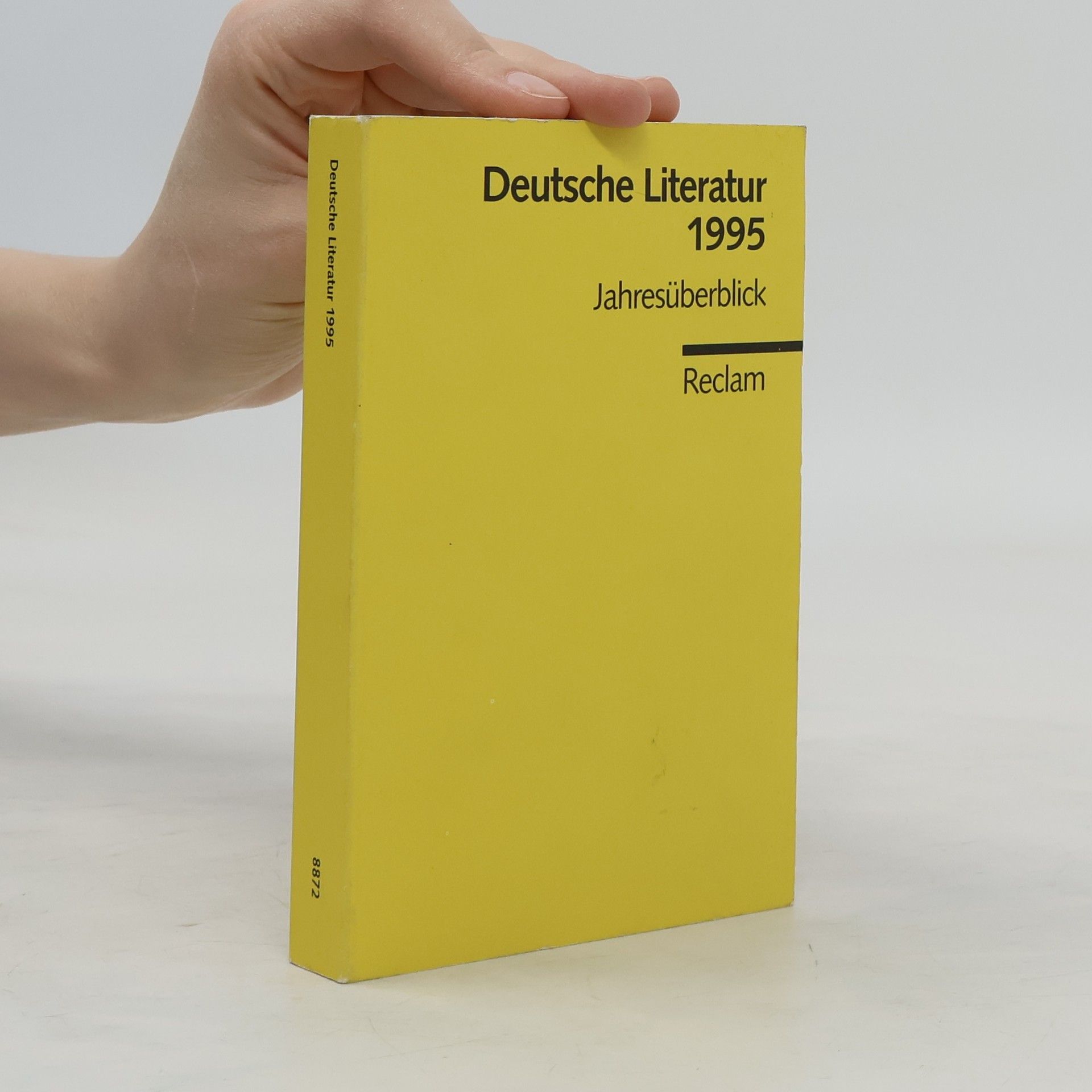 Franz J. Görtz Deutsche Literatur 1995. Jahresüberblick