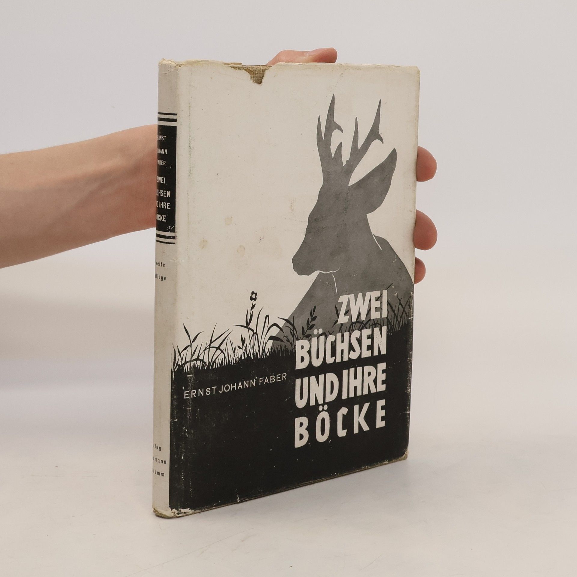 Ernst Johann Faber Zwei büchsen und ihre böcke