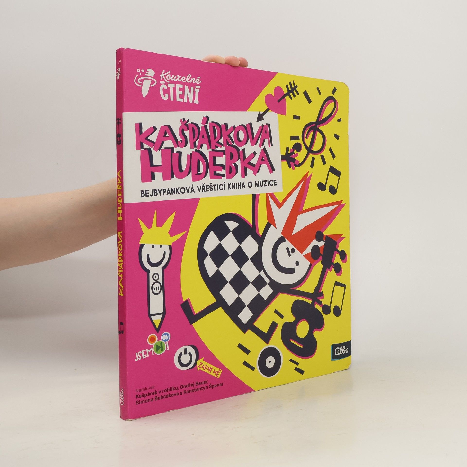 kolektiv Kašpárkova hudebka : bejbypanková vřešticí kniha o muzice