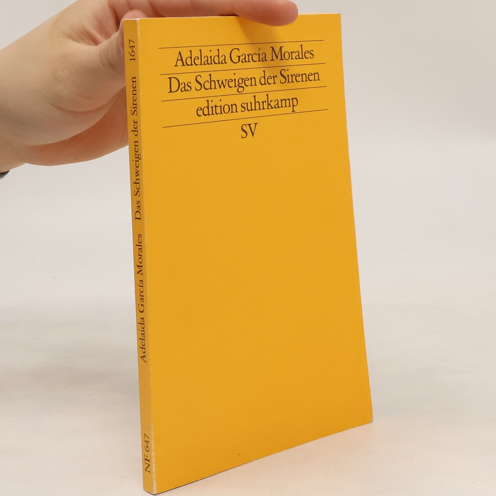Adelaida García Morales Das Schweigen der Sirenen