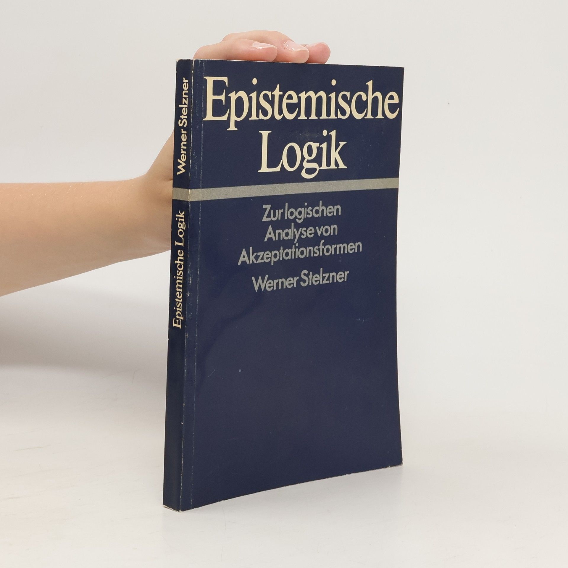 Werner Stelzner Epistemische Logik