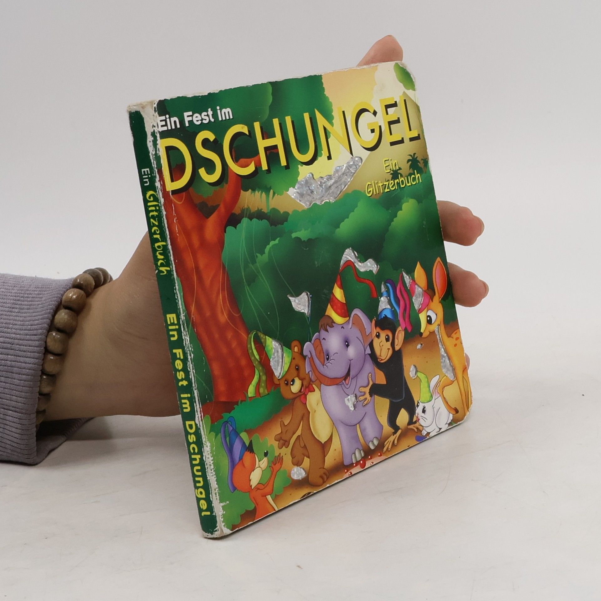 Autorenkollektiv Ein Fest im Dschungel. Ein Glitzerbuch
