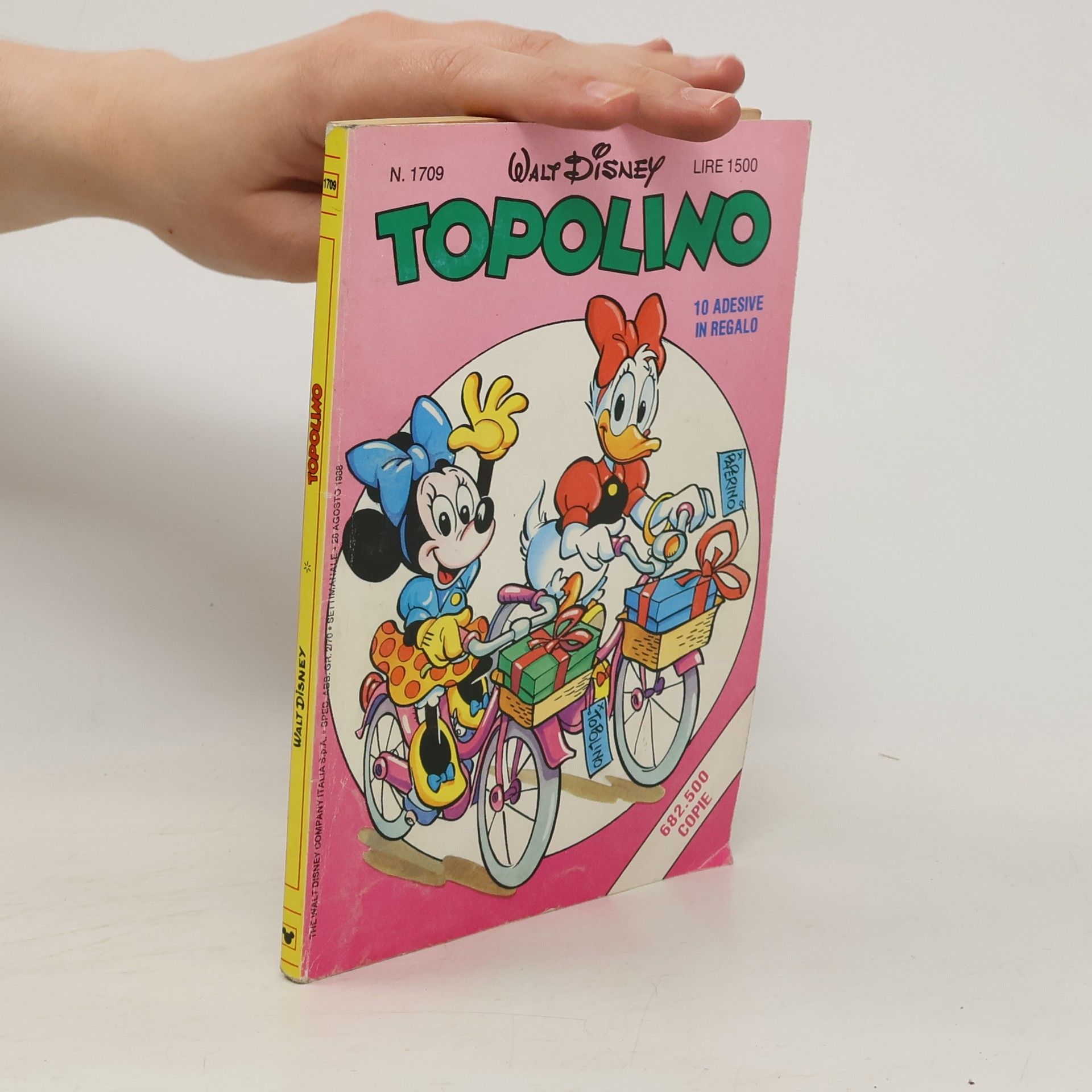 Walt Disney Topolino N. 1709, 8/1988