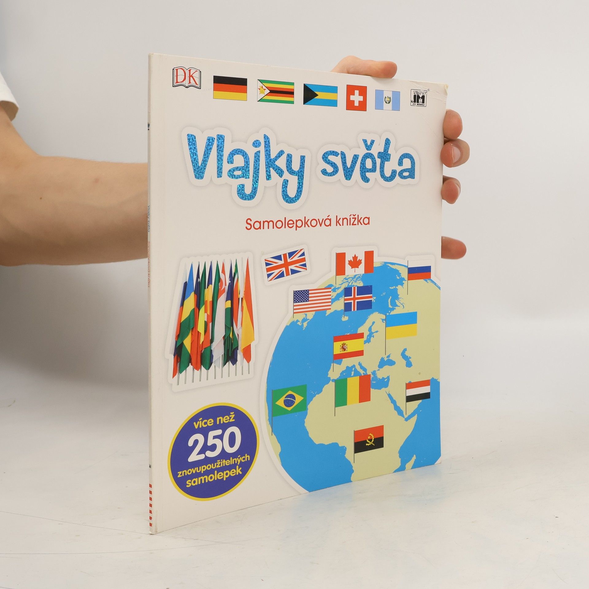 kolektiv Vlajky světa. Samolepková knížka