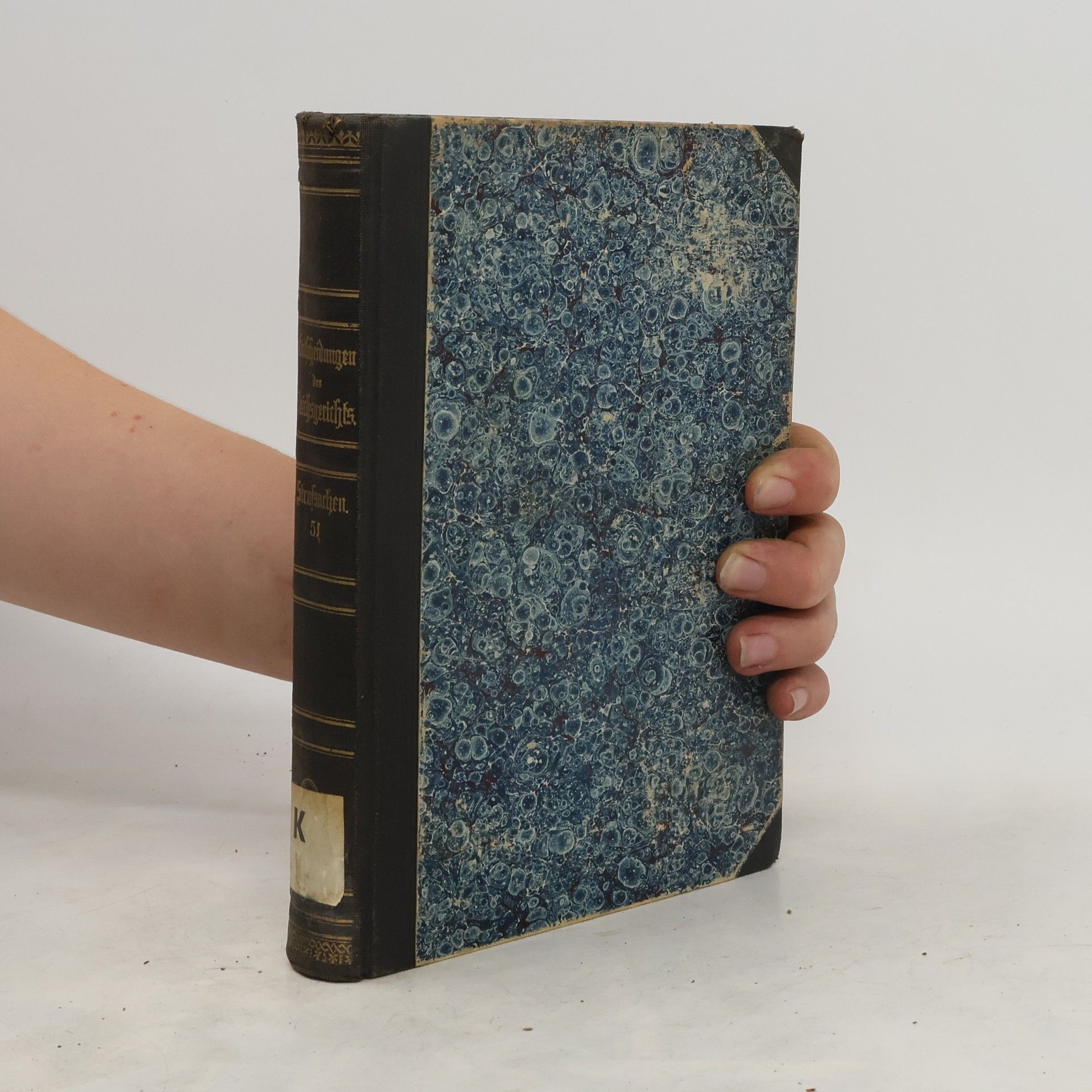 Collectif d'auteurs Entscheidungen des Reichsgerichts in Strafsachen 51