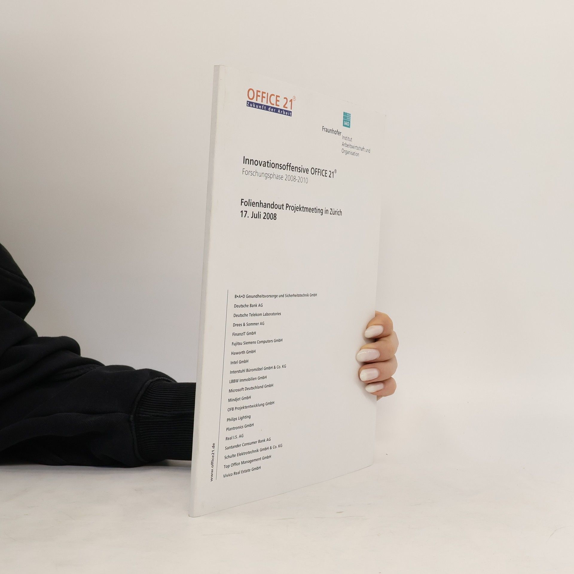 Autorenkollektiv Folienhandout Projektmeeting in Zürich 17. Juli 2008