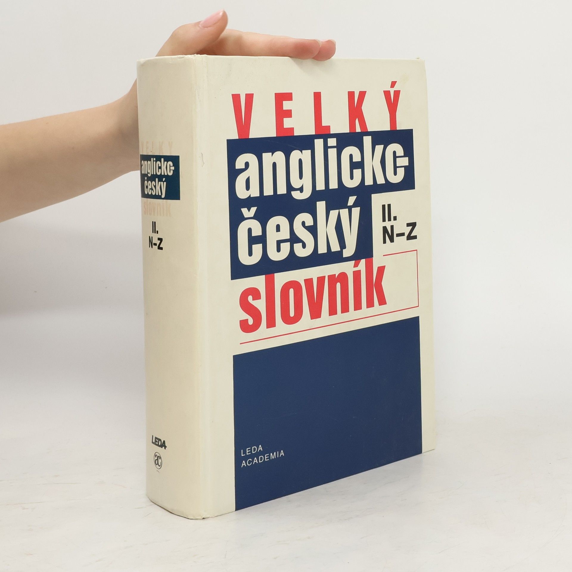 Karel Hais Velký anglicko-český slovník. 2. díl, N-Z