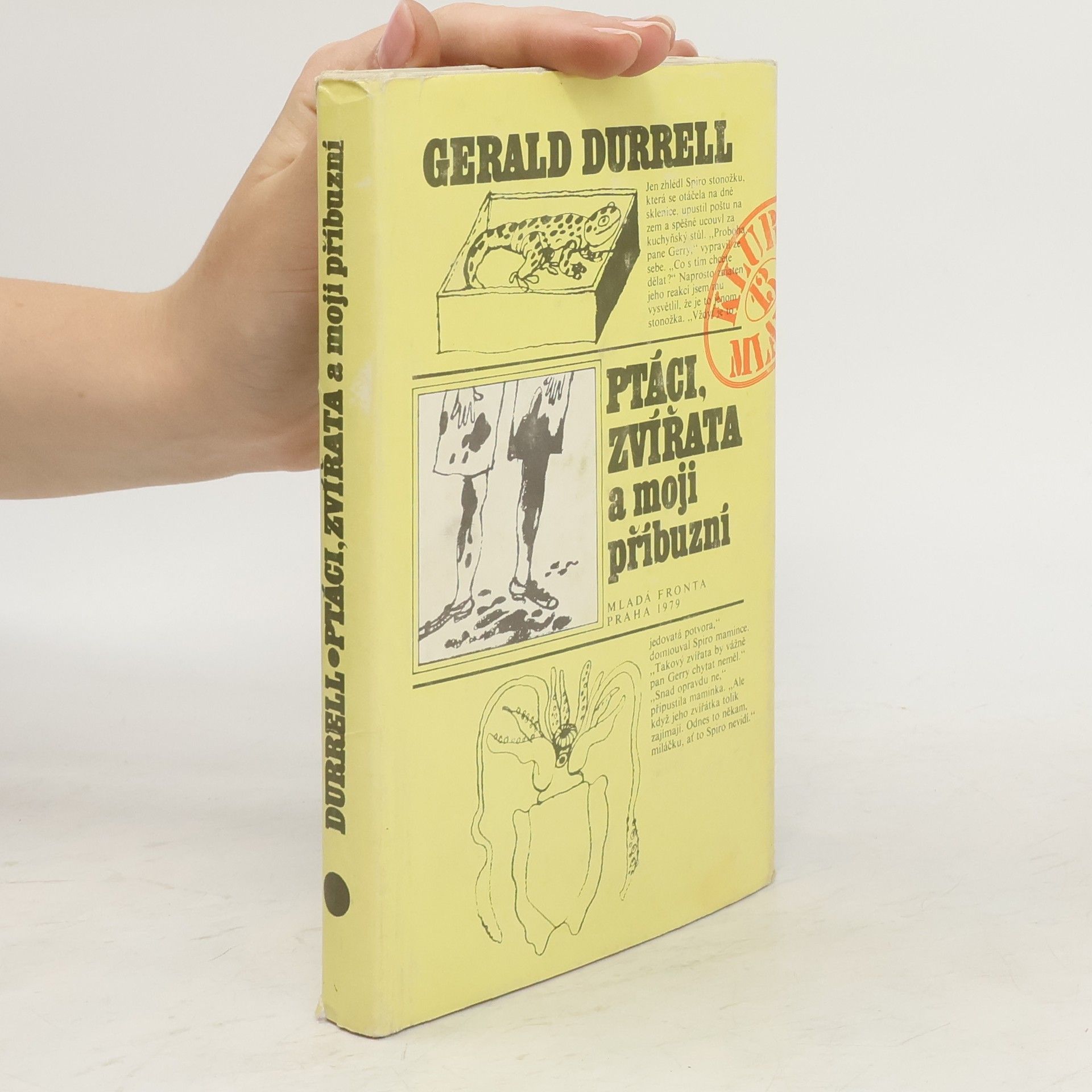 Gerald Malcolm Durrell Ptáci, zvířata a moji příbuzní