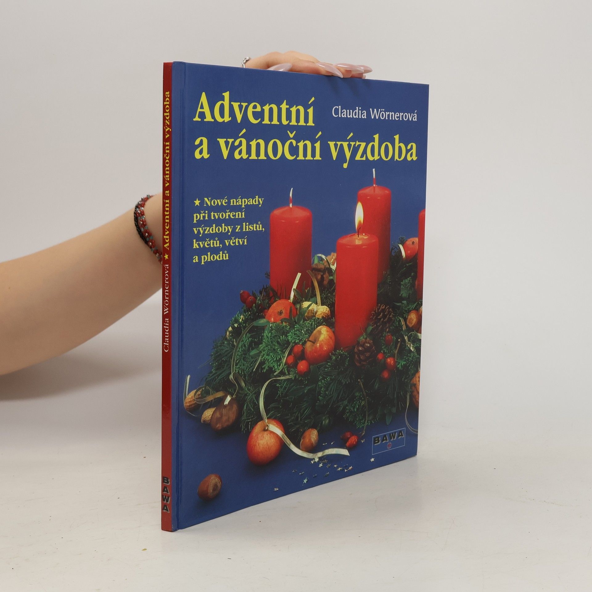 Claudia Wörner Adventní a vánoční výzdoba : nové nápady při tvoření výzdoby z listů, květů, větví a plodů