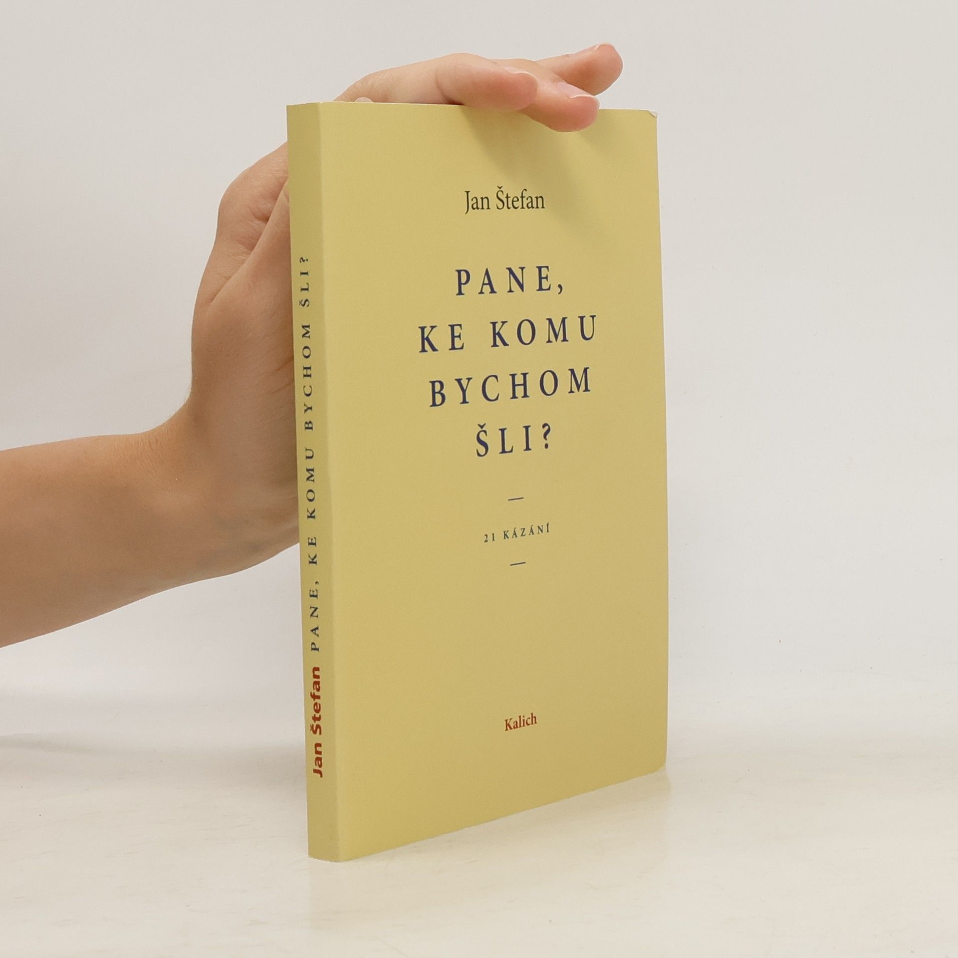 Jan Štefan Pane, ke komu bychom šli?