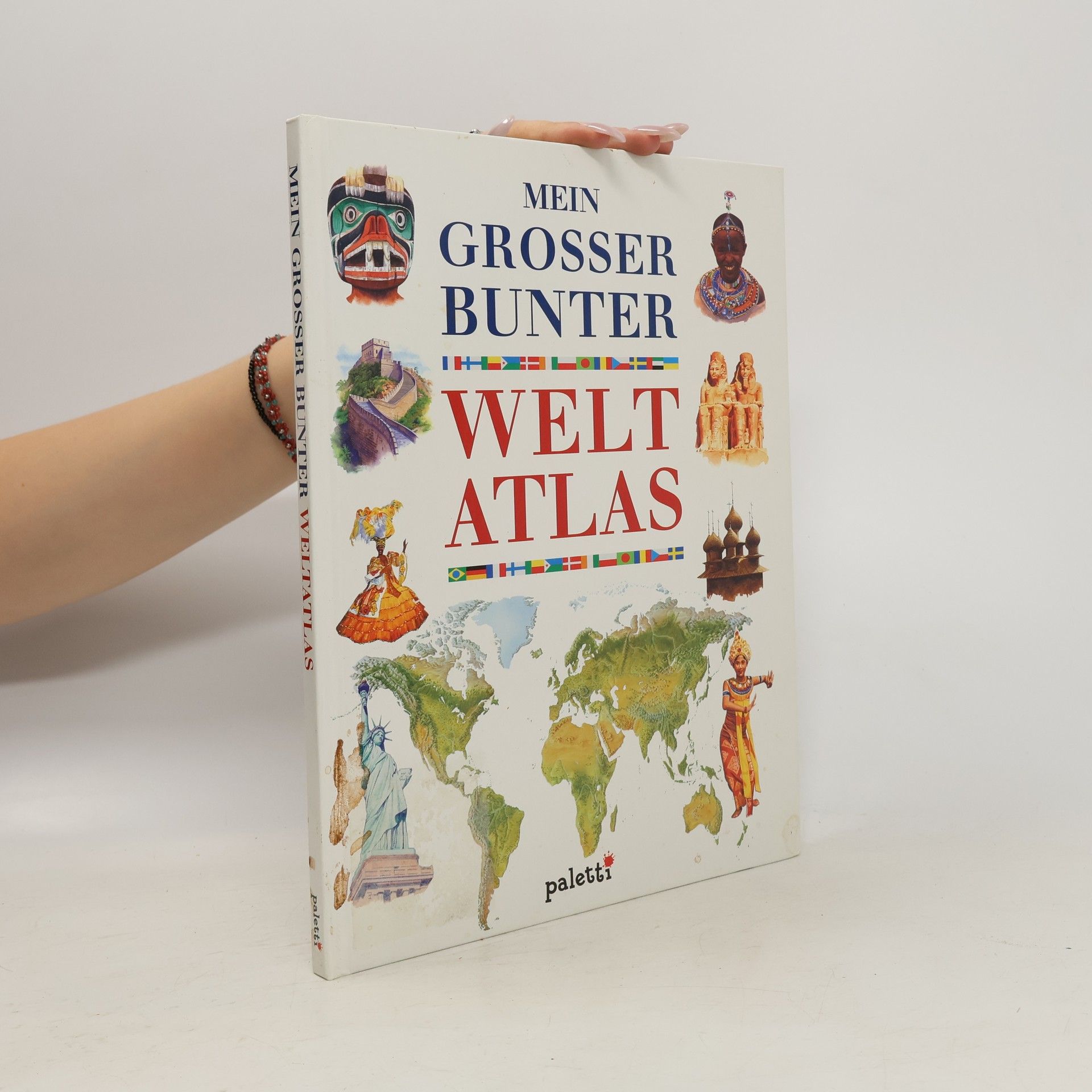 Nicholas Harris Mein großer bunter Weltatlas