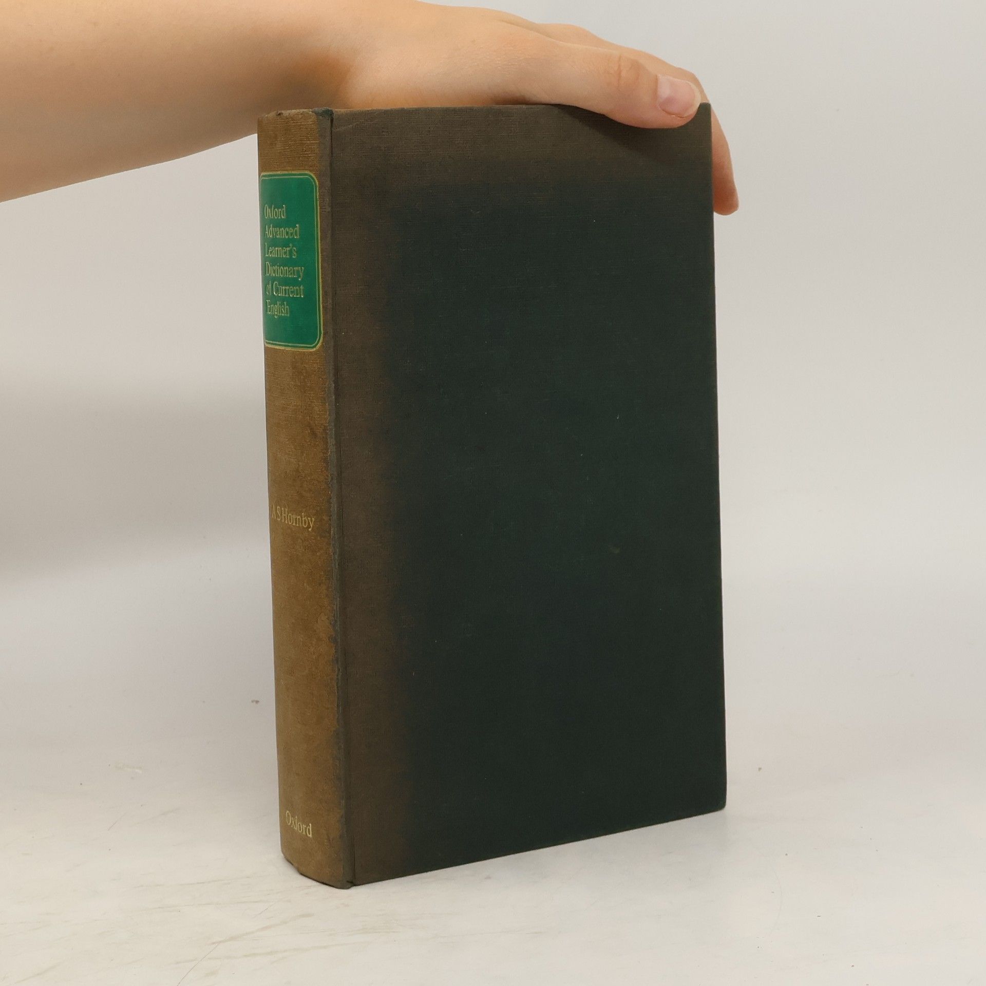 Albert Sydney Hornby Oxford Advanced Learner's Dictionary of Current English