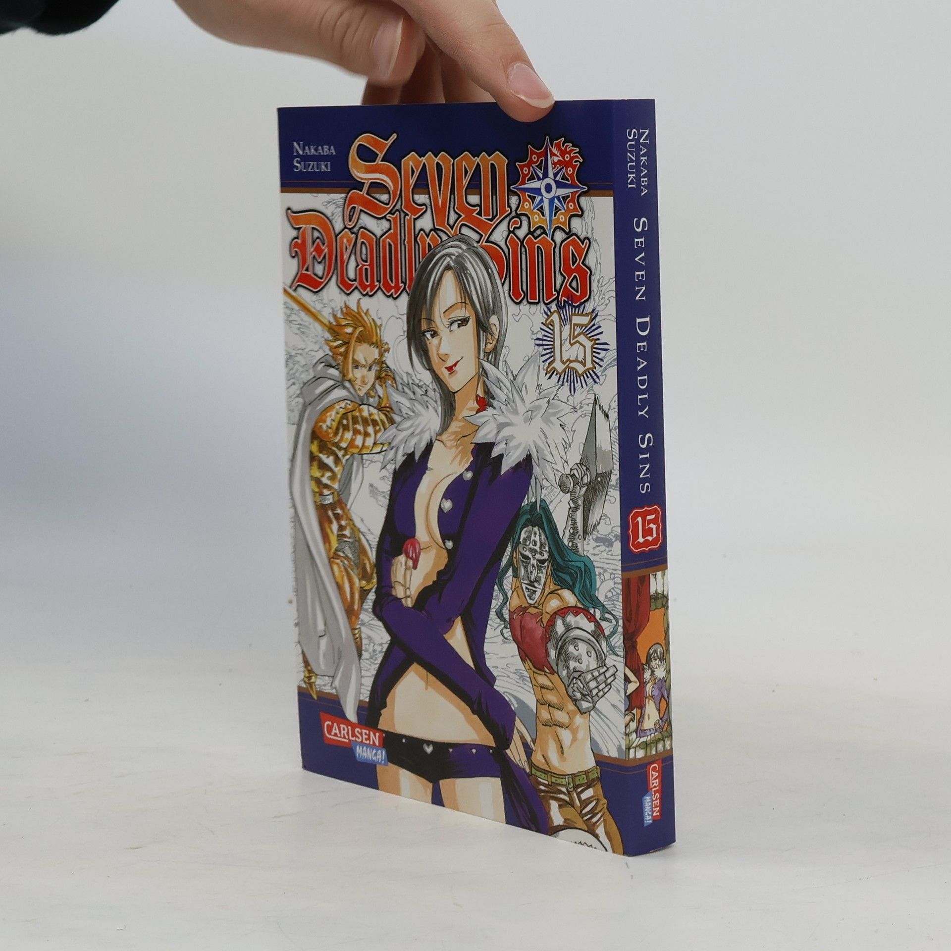 Nakaba Suzuki Seven deadly sins 15