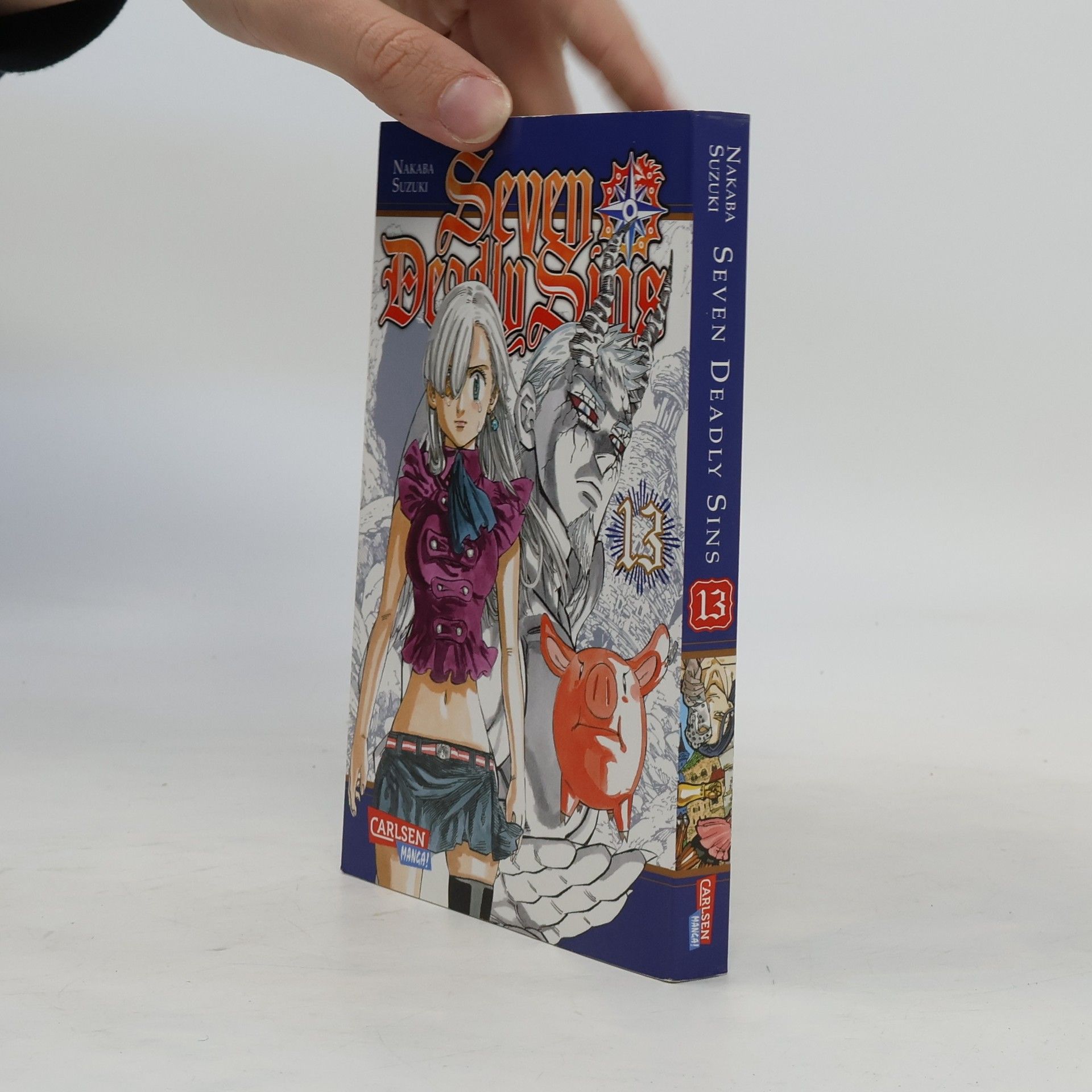 Nakaba Suzuki Seven deadly sins 13