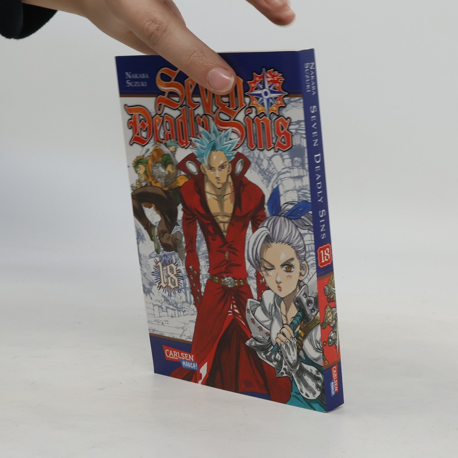 Nakaba Suzuki Seven deadly sins 18