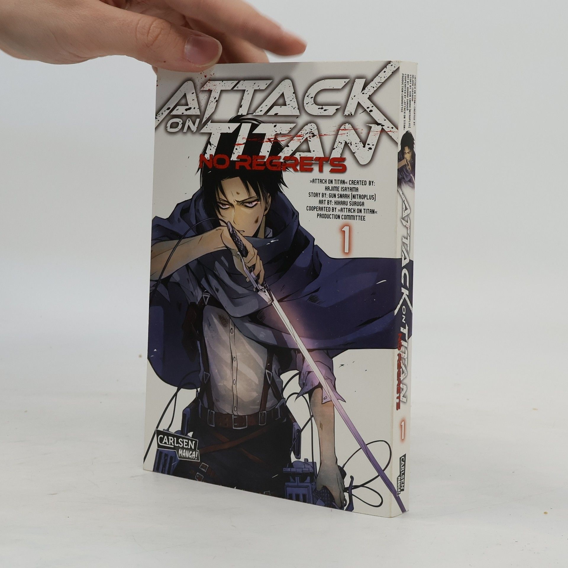 Hajime Isayama Attack on Titan. No Regrets 1