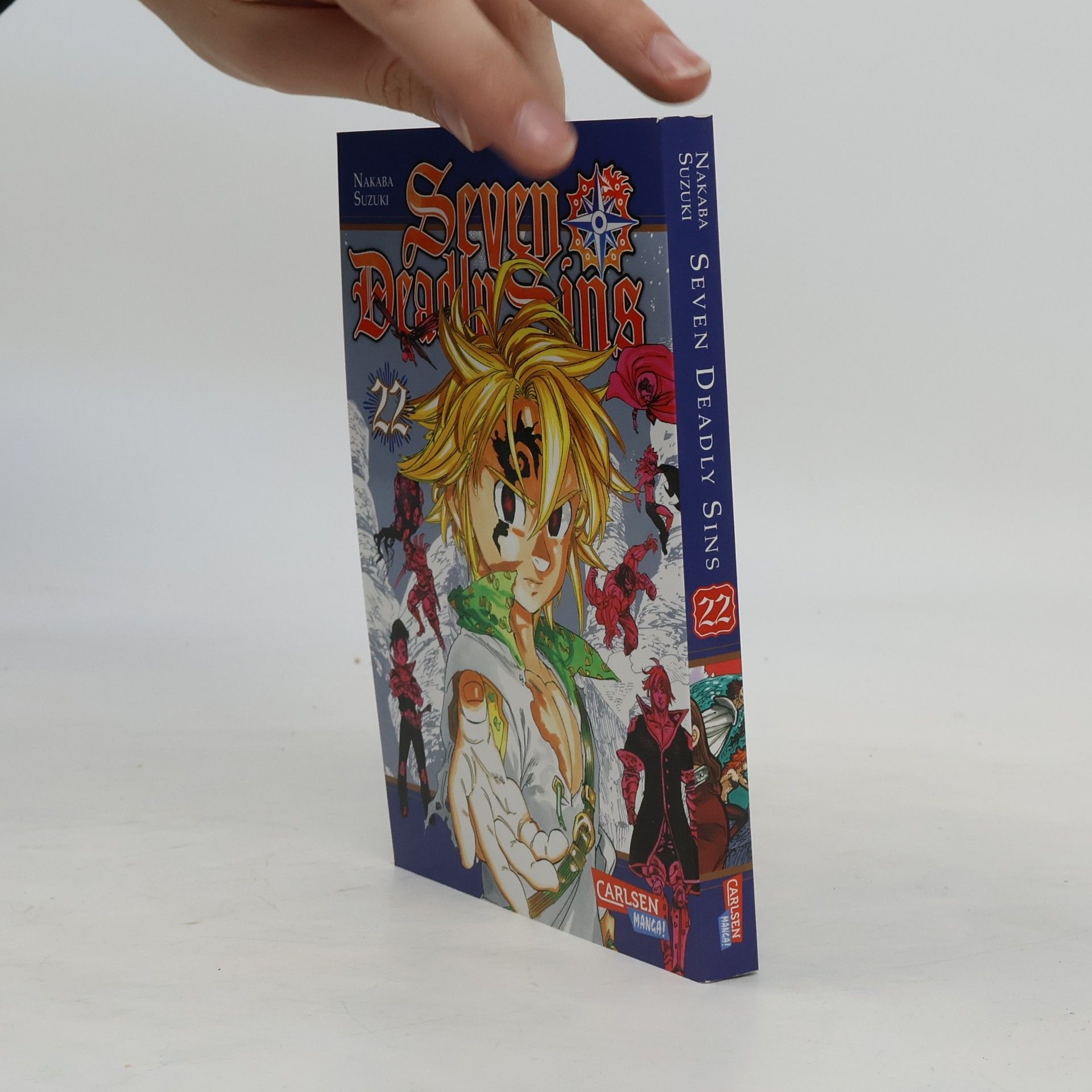 Nakaba Suzuki Seven deadly sins 22