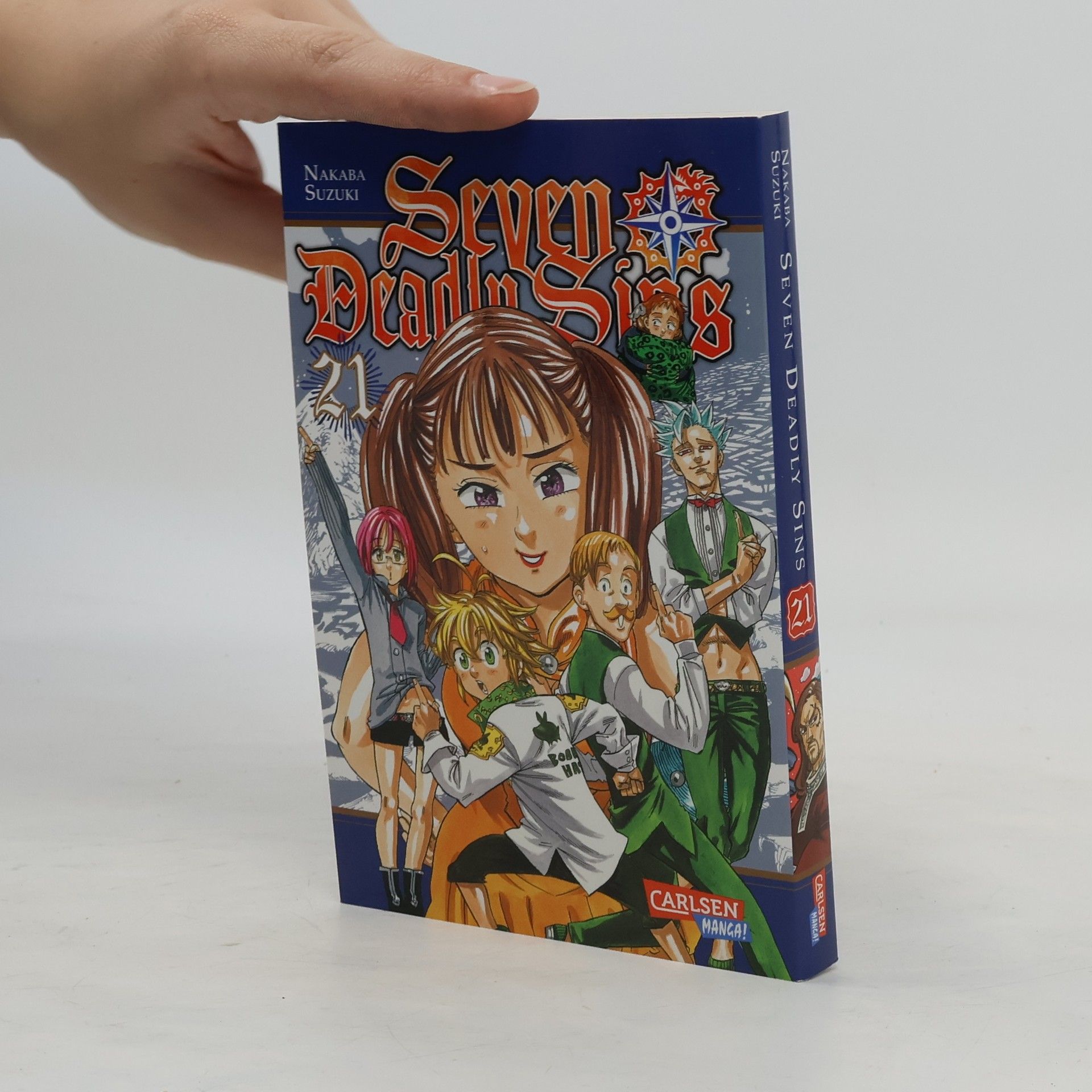 Nakaba Suzuki Seven deadly sins 21