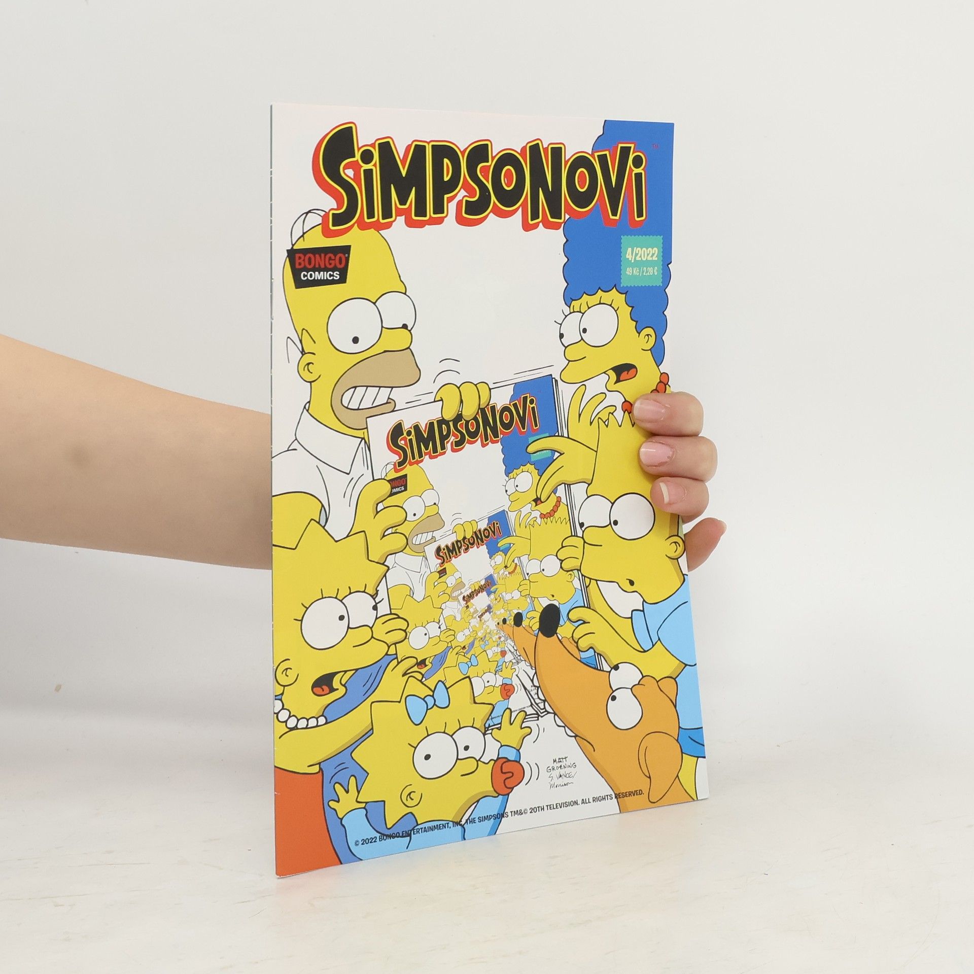 Matt Groening Simpsonovi 4/2022