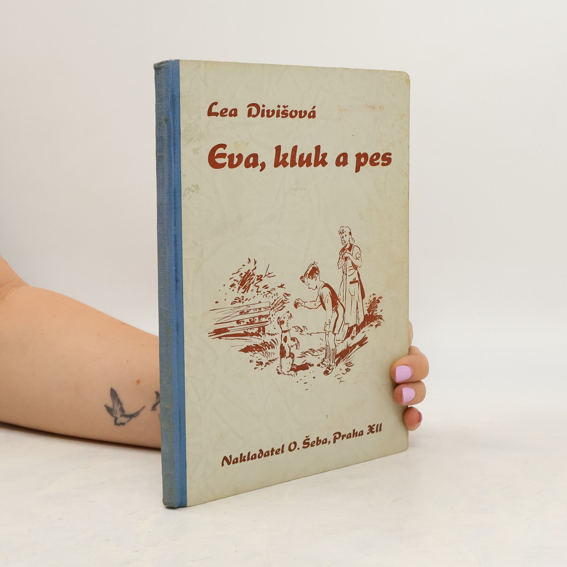 Lea Divišová Eva, kluk a pes