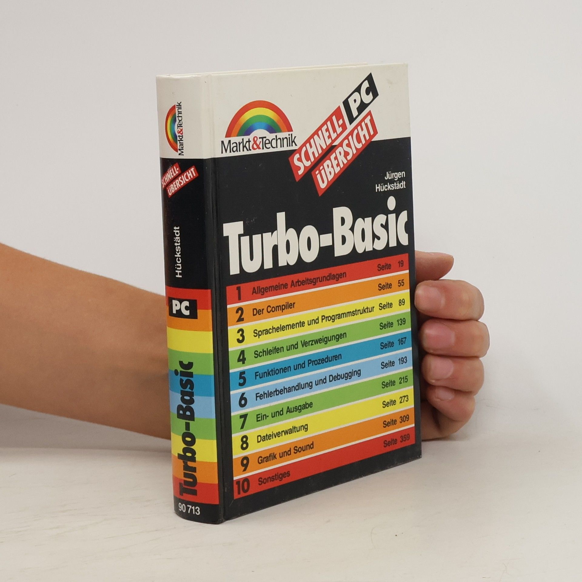Jürgen Hückstädt Schnell-Übersicht Turbo-Basic