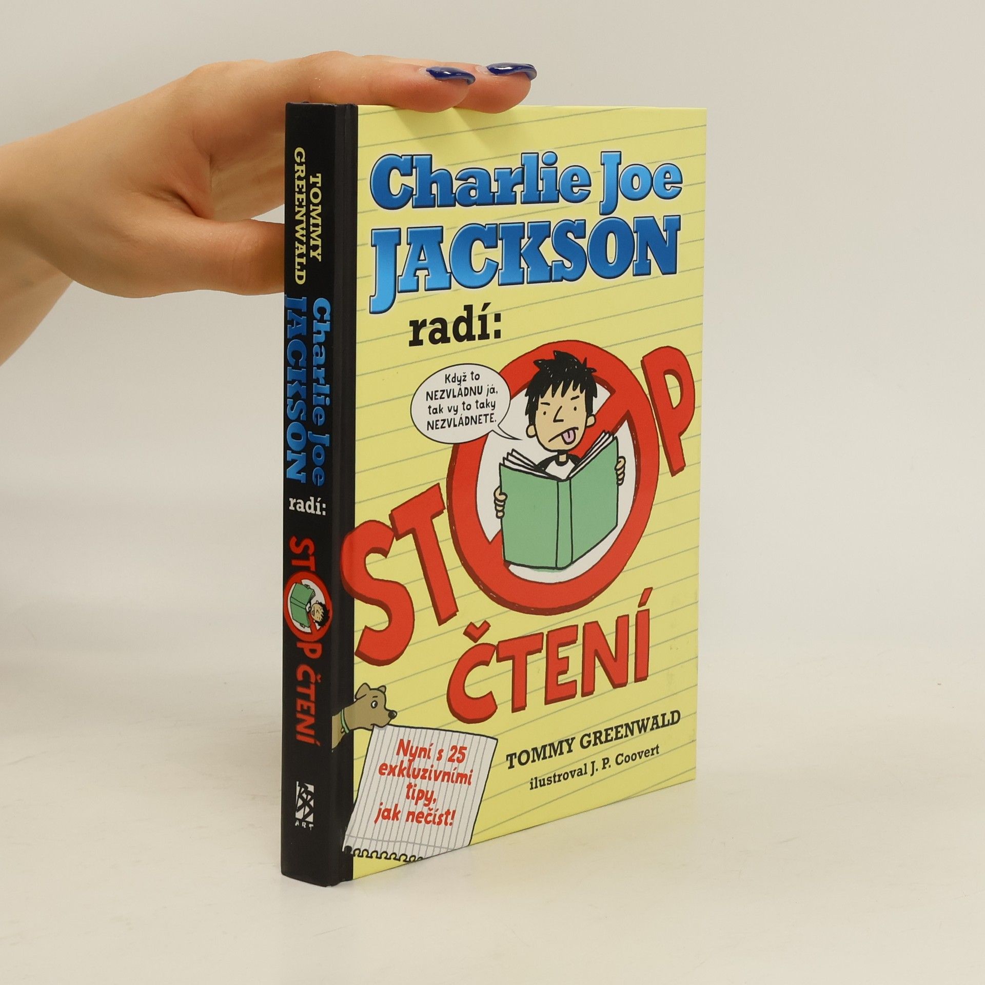 Tom Greenwald Charlie Joe Jackson radí: stop čtení