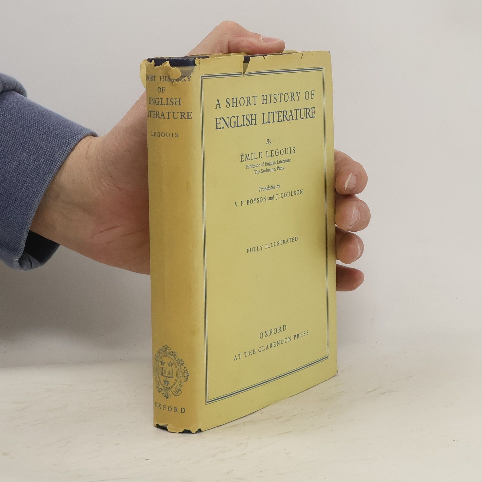 Emile Legouis A Short History of English Literature