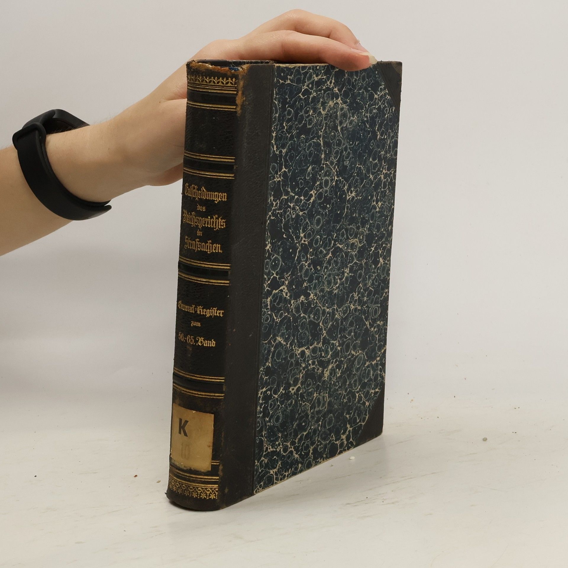 Hans Gündel Generalregister zum sechsundfünfzigsten bis fünfundsechzigsten Bande der von den Mitgliedern des Reichsgerichts und der Reichsanwaltschaft herausgegebenen Entscheidungen des Reichsgerichts in Strafsachen