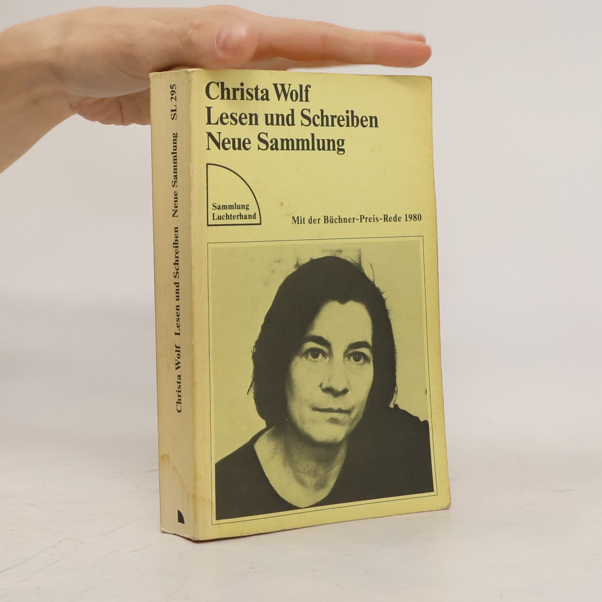 Christa Wolf Lesen und Schreiben, neue Sammlung