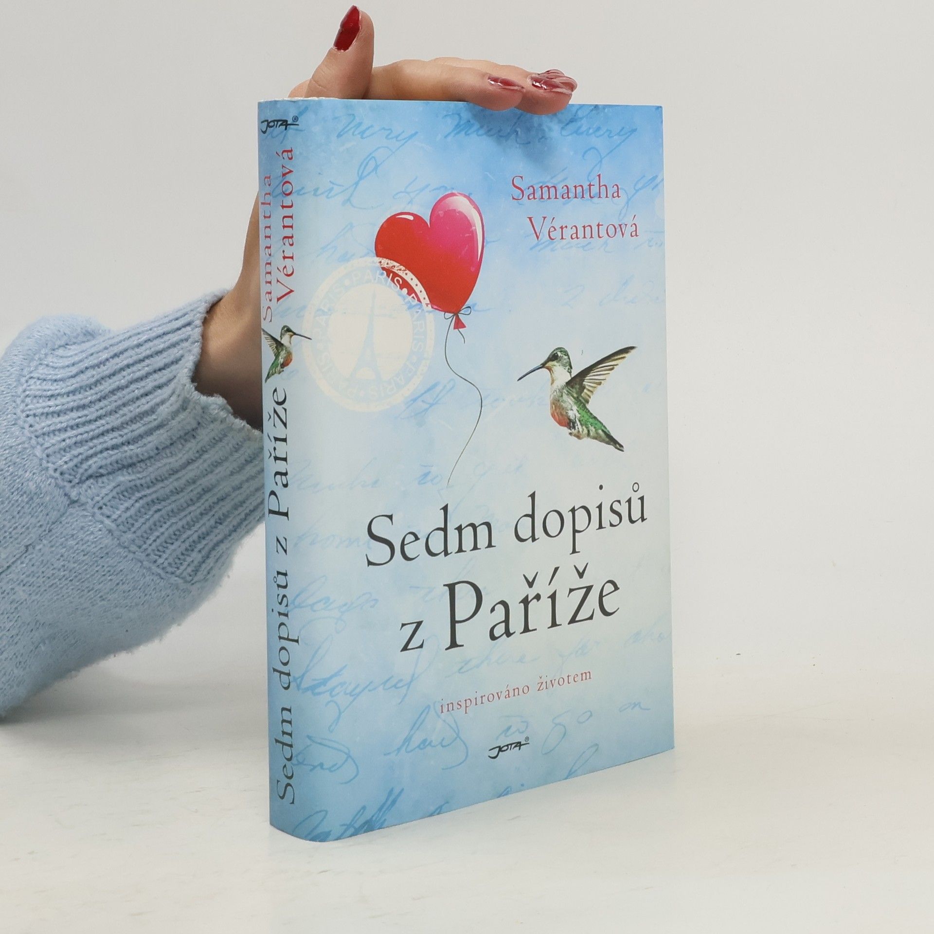 Samantha Vérant Sedm dopisů z Paříže