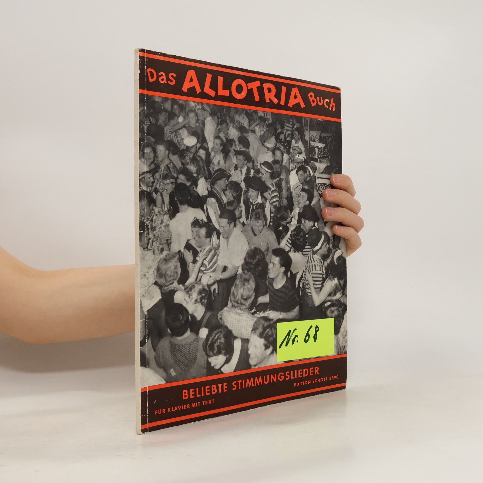 Collectif d'auteurs Das Allotria Buch Nr. 68