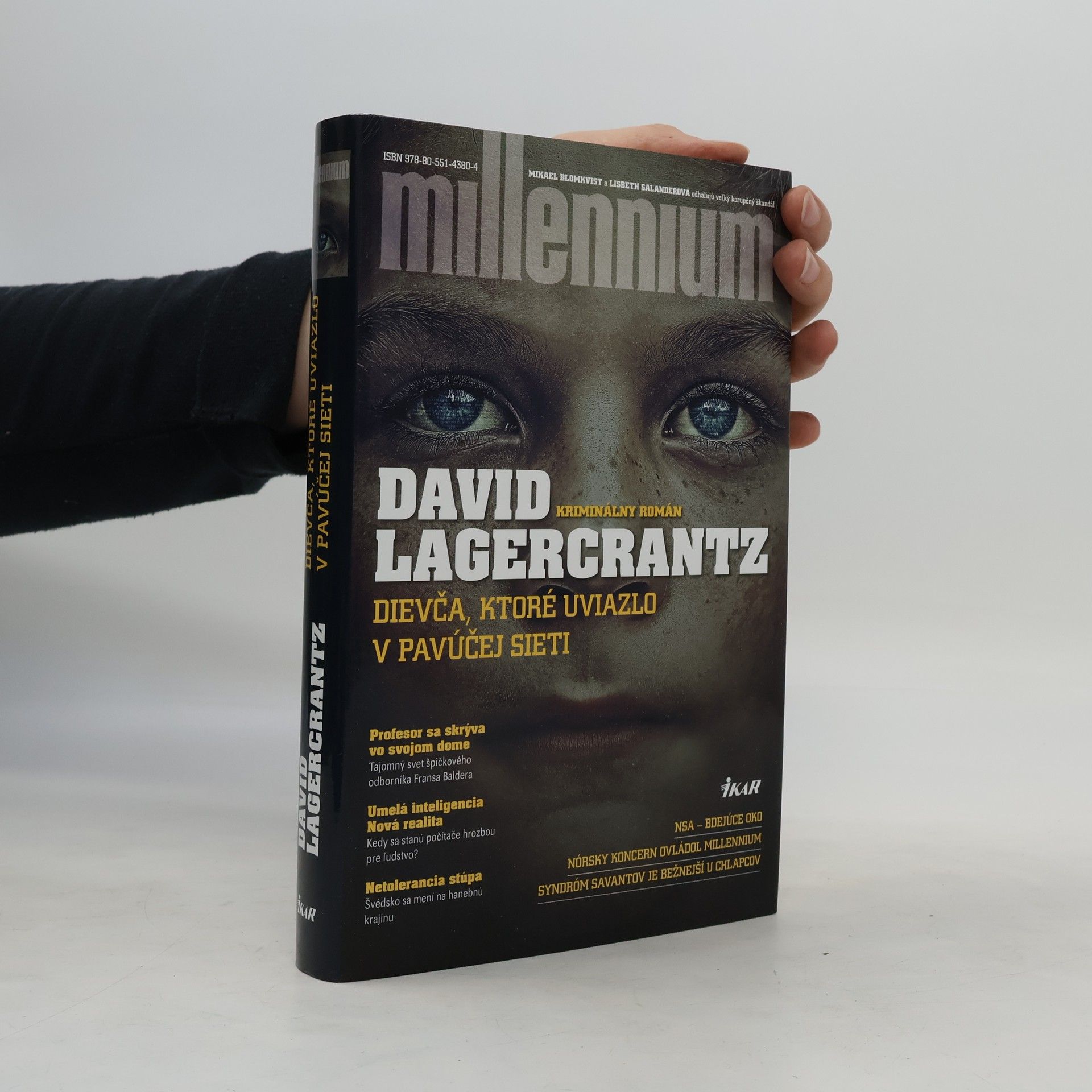 David Lagercrantz Dievča, ktoré uviazlo v pavúčej sieti