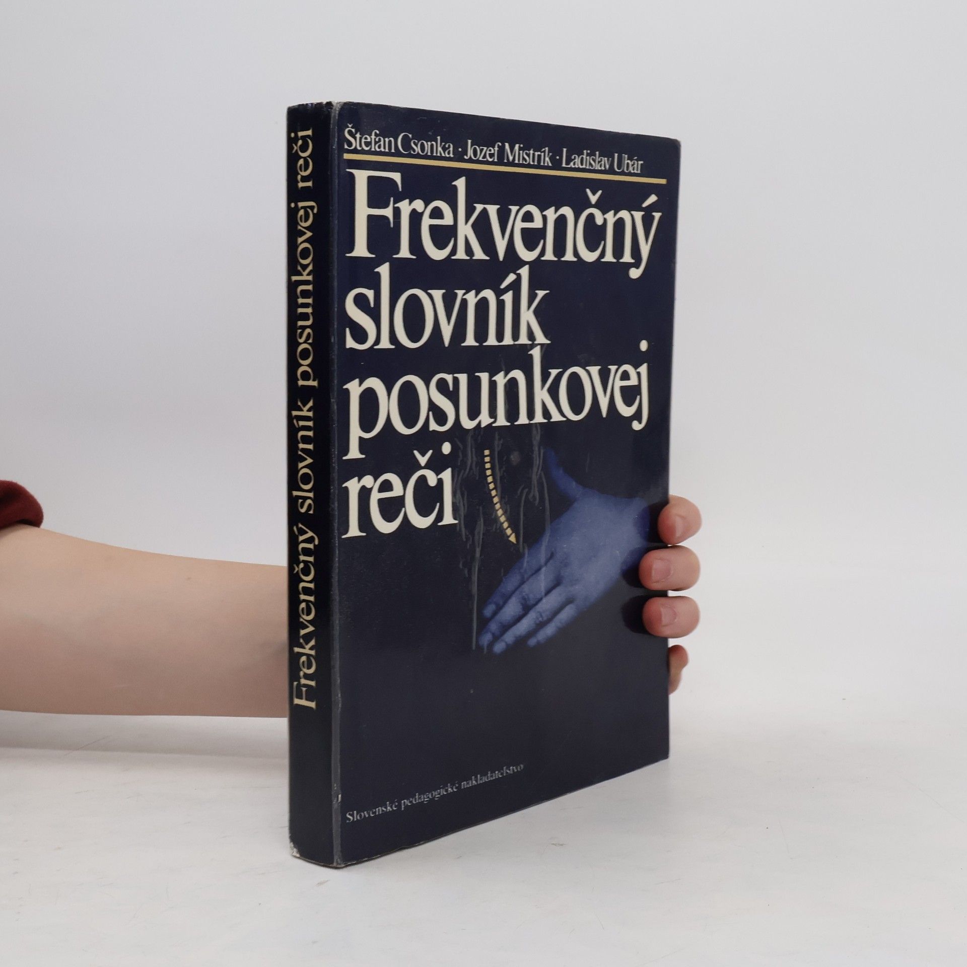 Štefan Csonka Frekvenčný slovník posunkovej reči