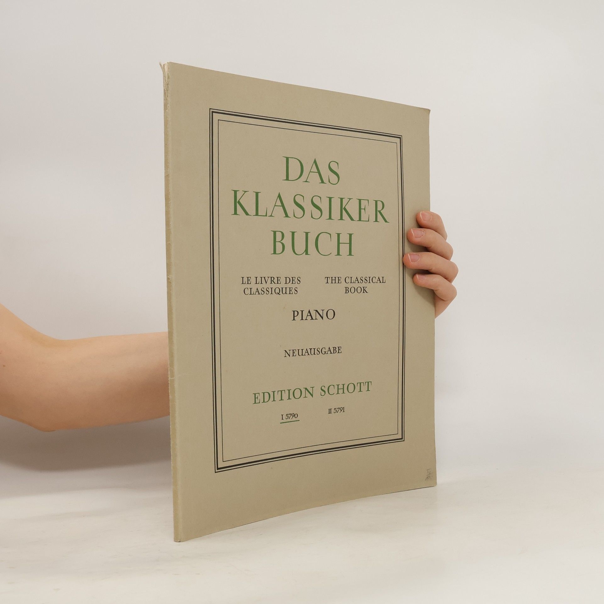 AA.VV. Das Klassiker Buch. Piano