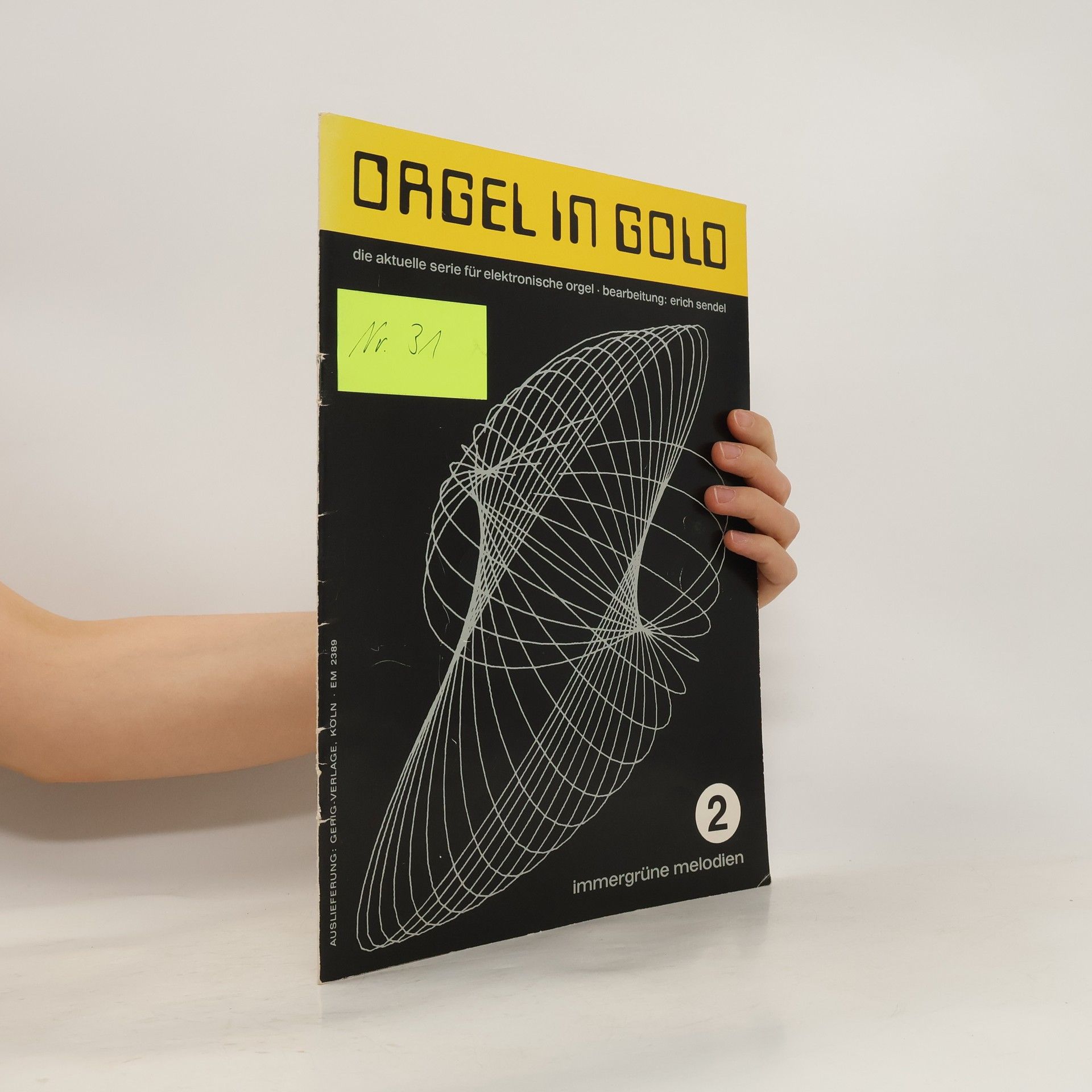 Erich Sendel Orgel in Gold 2