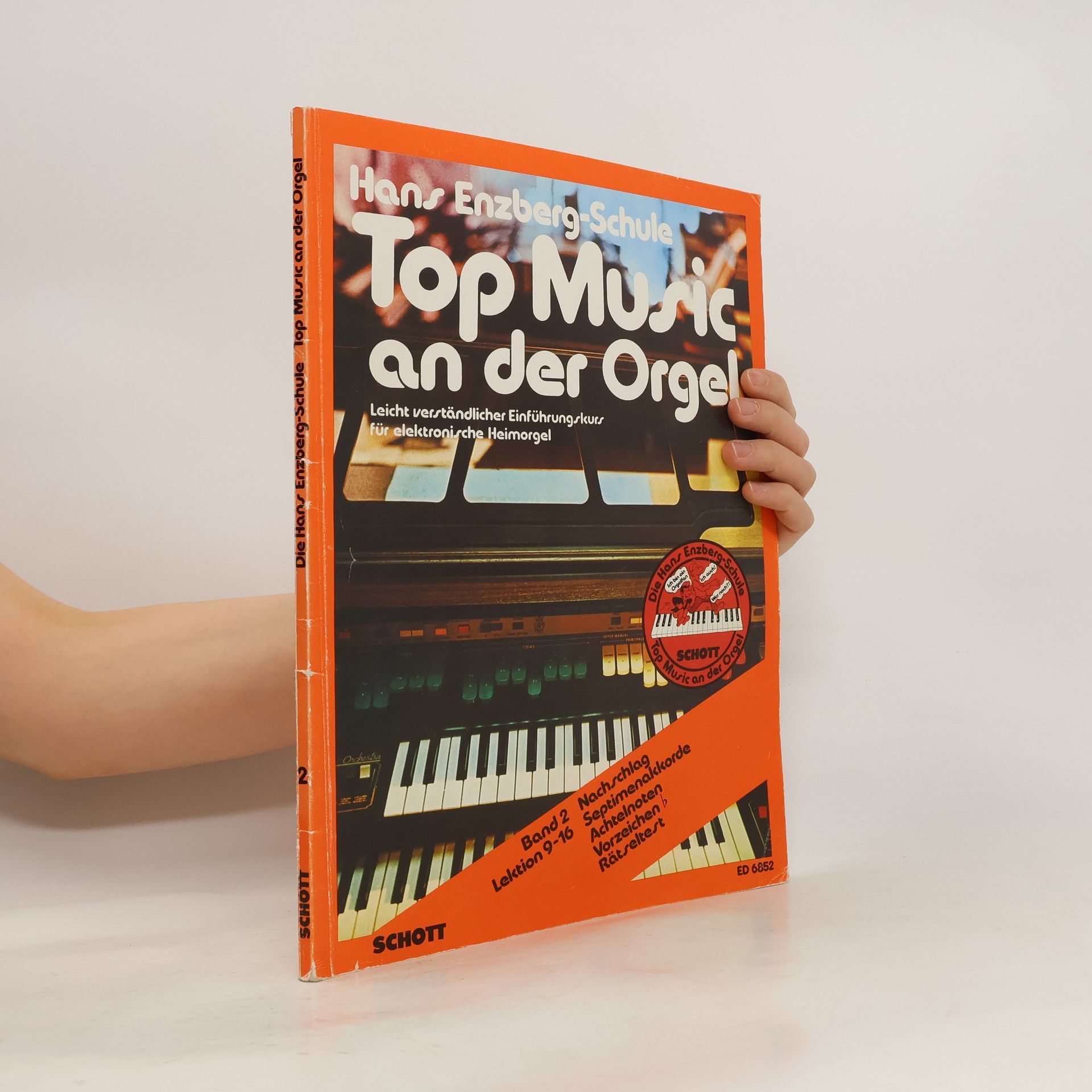 Hans Enzberg Top Music an der Orgel 2