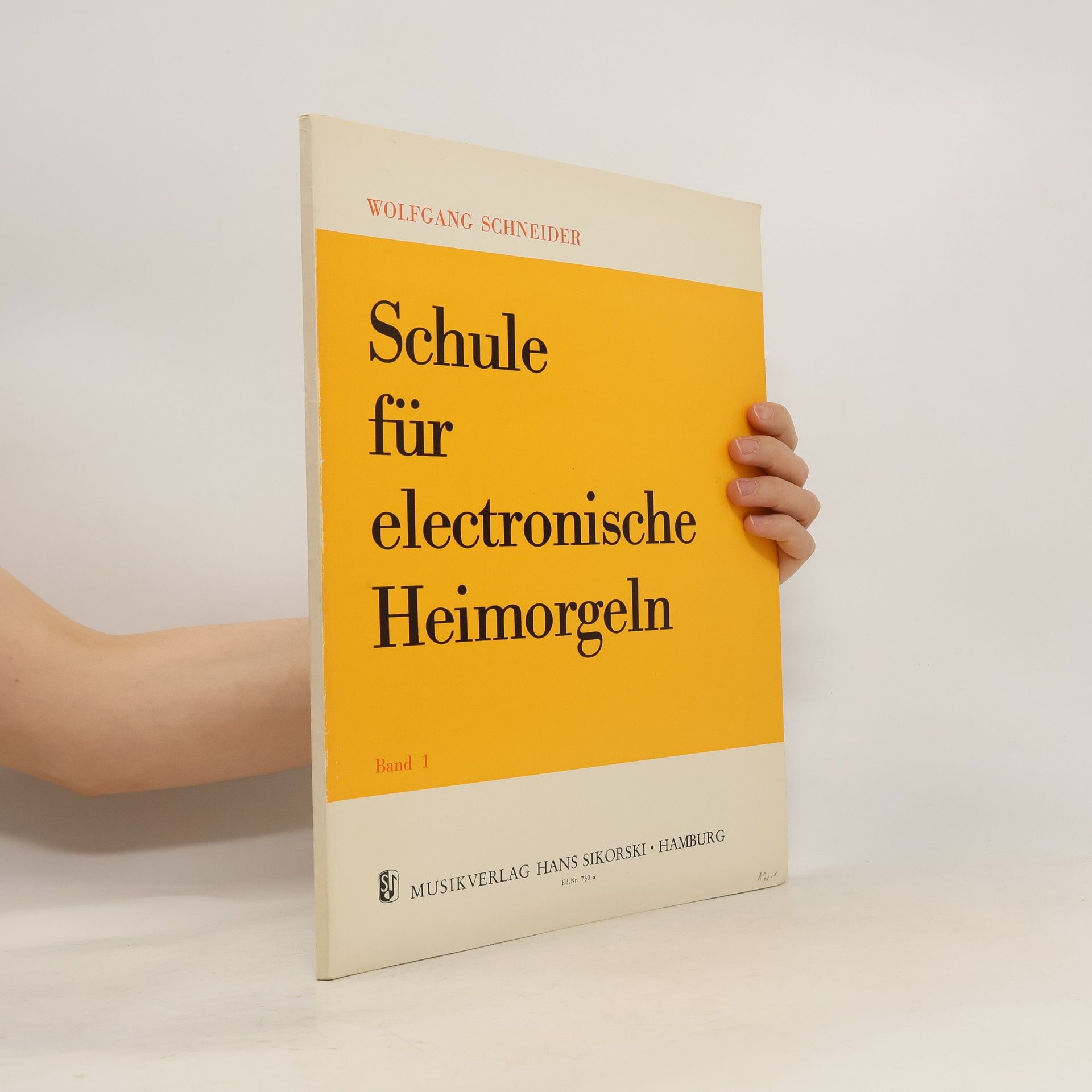 Wolfgang Schneider Schule für electronische Heimorgeln 1
