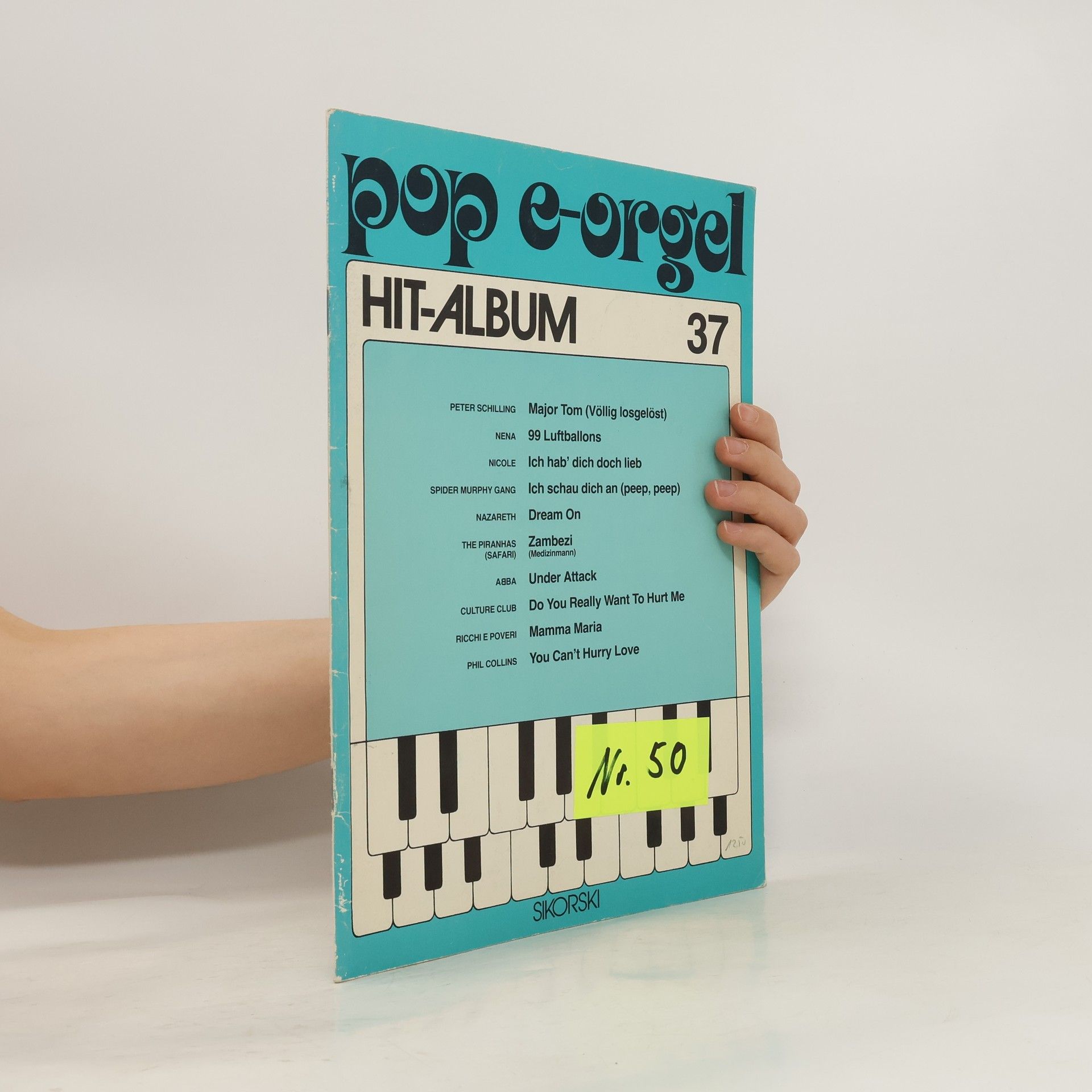 Collectif d'auteurs Pop E-Orgel. Hit-Album 37