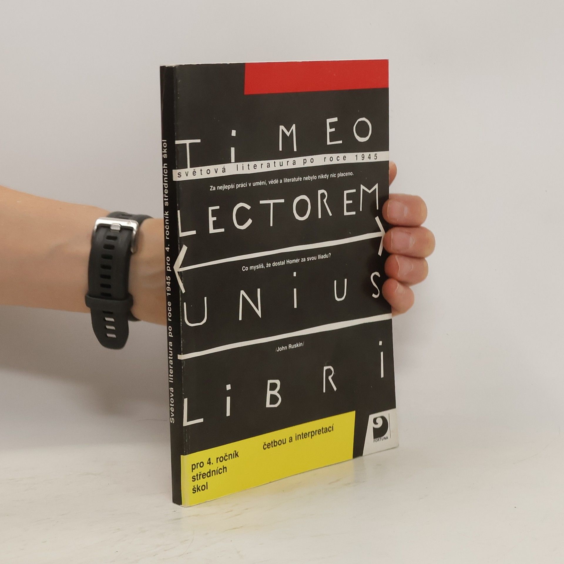 kolektiv Světová literatura po roce 1945 pro 4. ročník SŠ četbou a interpretací