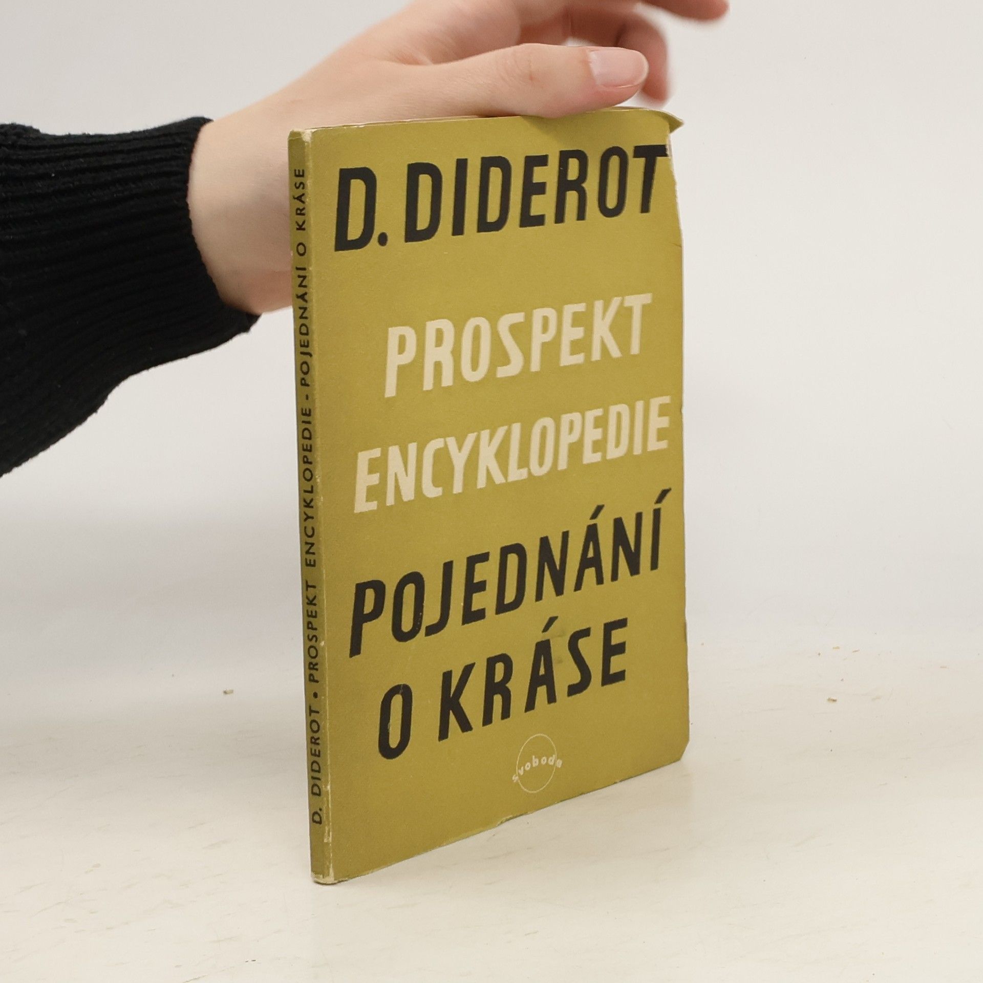 Denis Diderot Prospekt encyklopedie. Pojednání o kráse