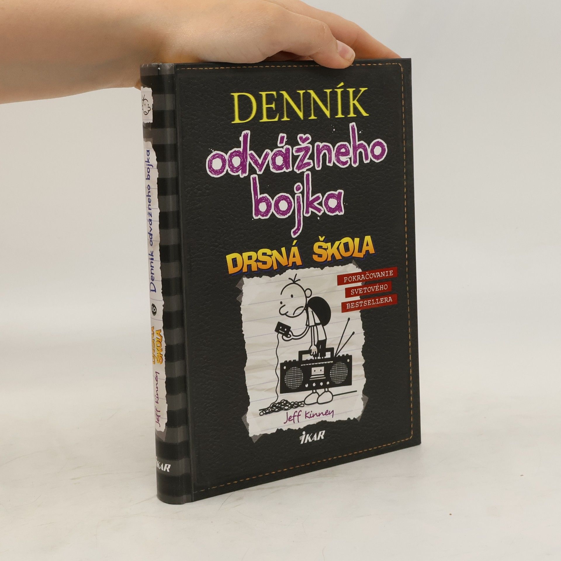 Jeff Kinney Denník odvážneho bojka 10. Drsná škola