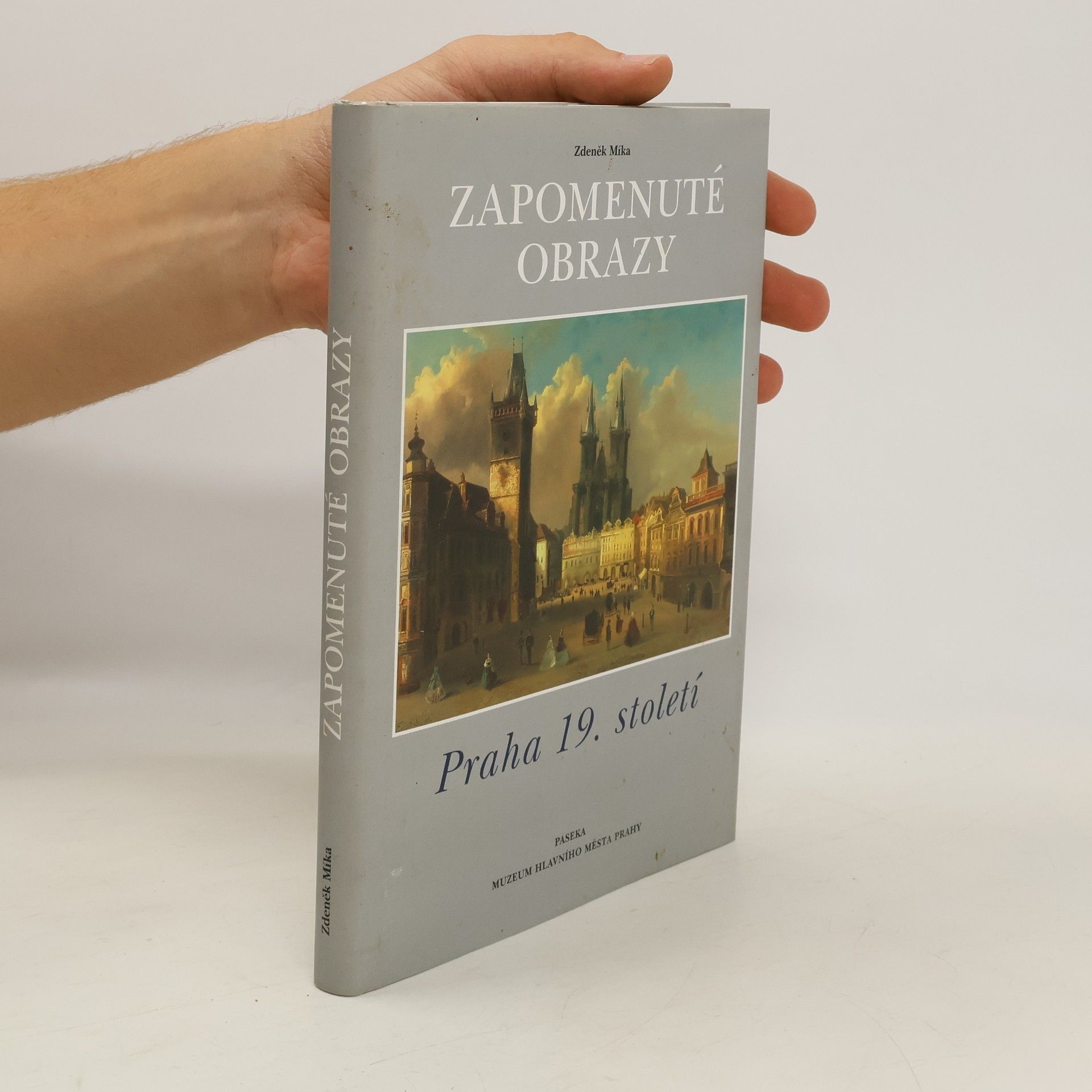 Zdeněk Míka Zapomenuté obrazy. Praha 19. století